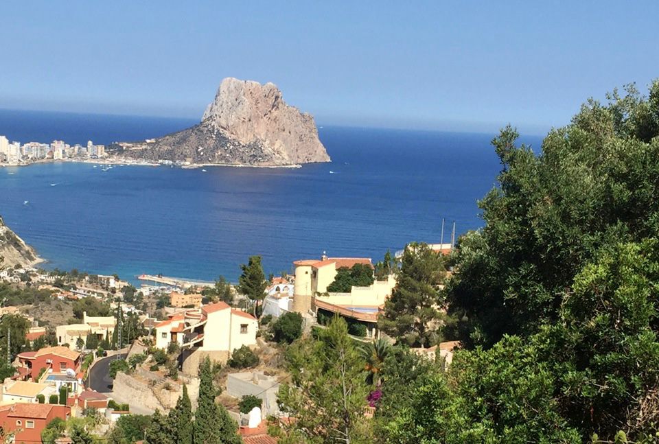 Exterior view in villa for sale in Calpe