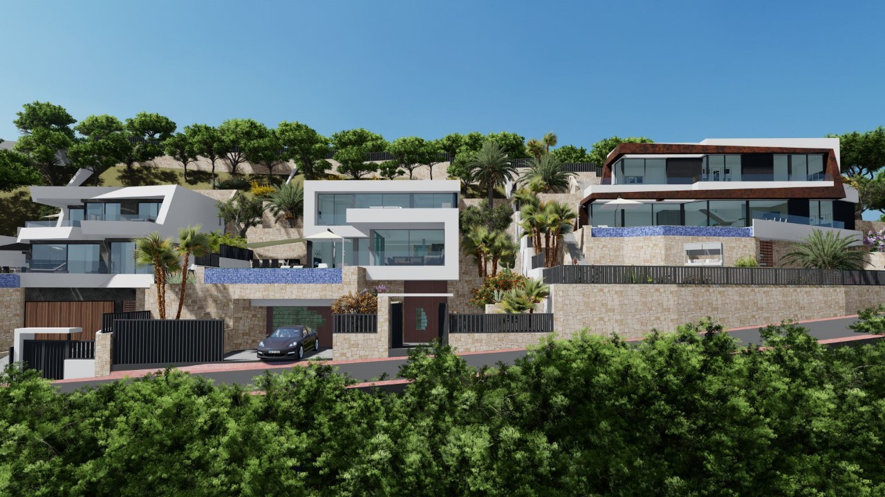 Bedroom in villa for sale in Calpe