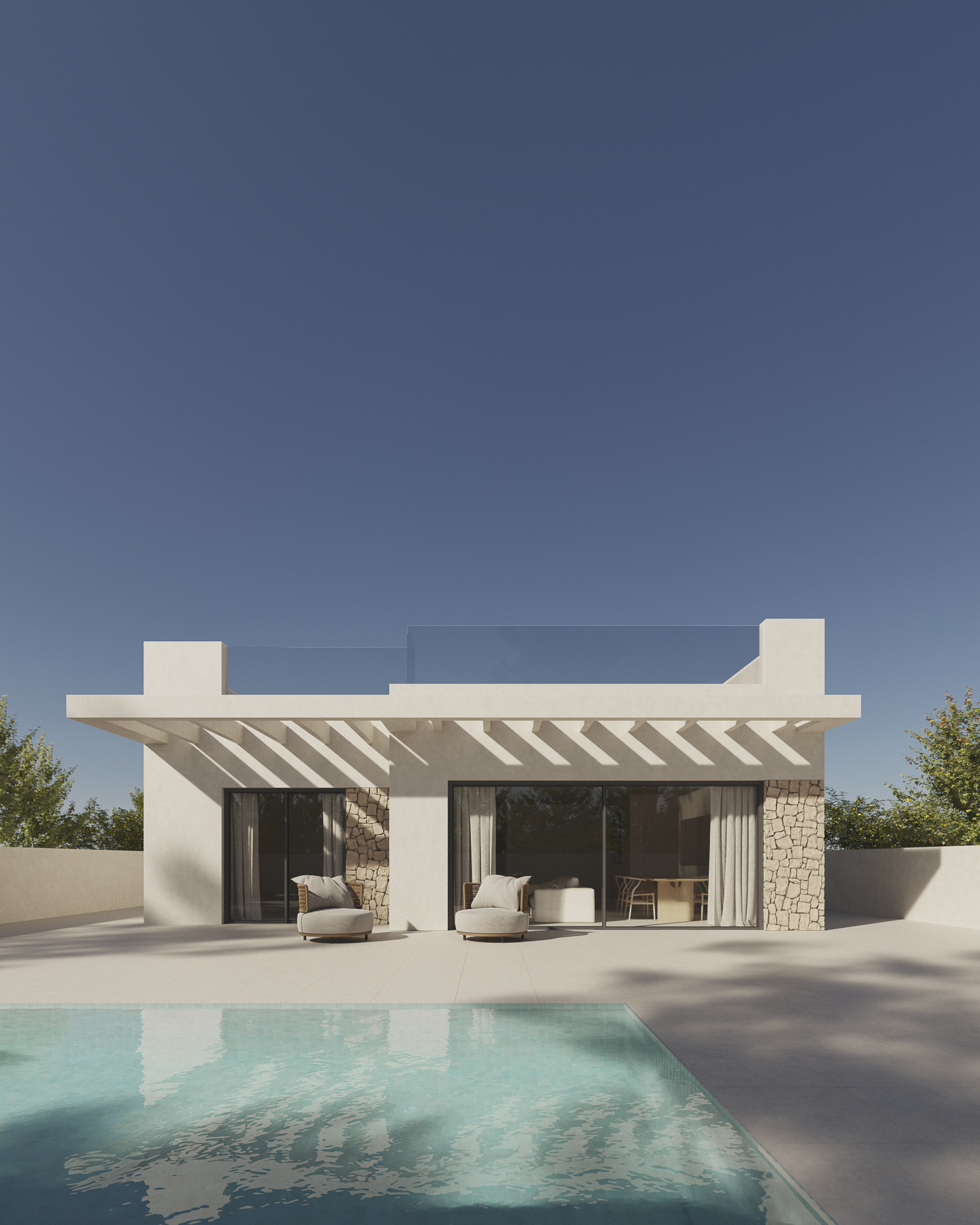 Garden in villa for sale in Polop