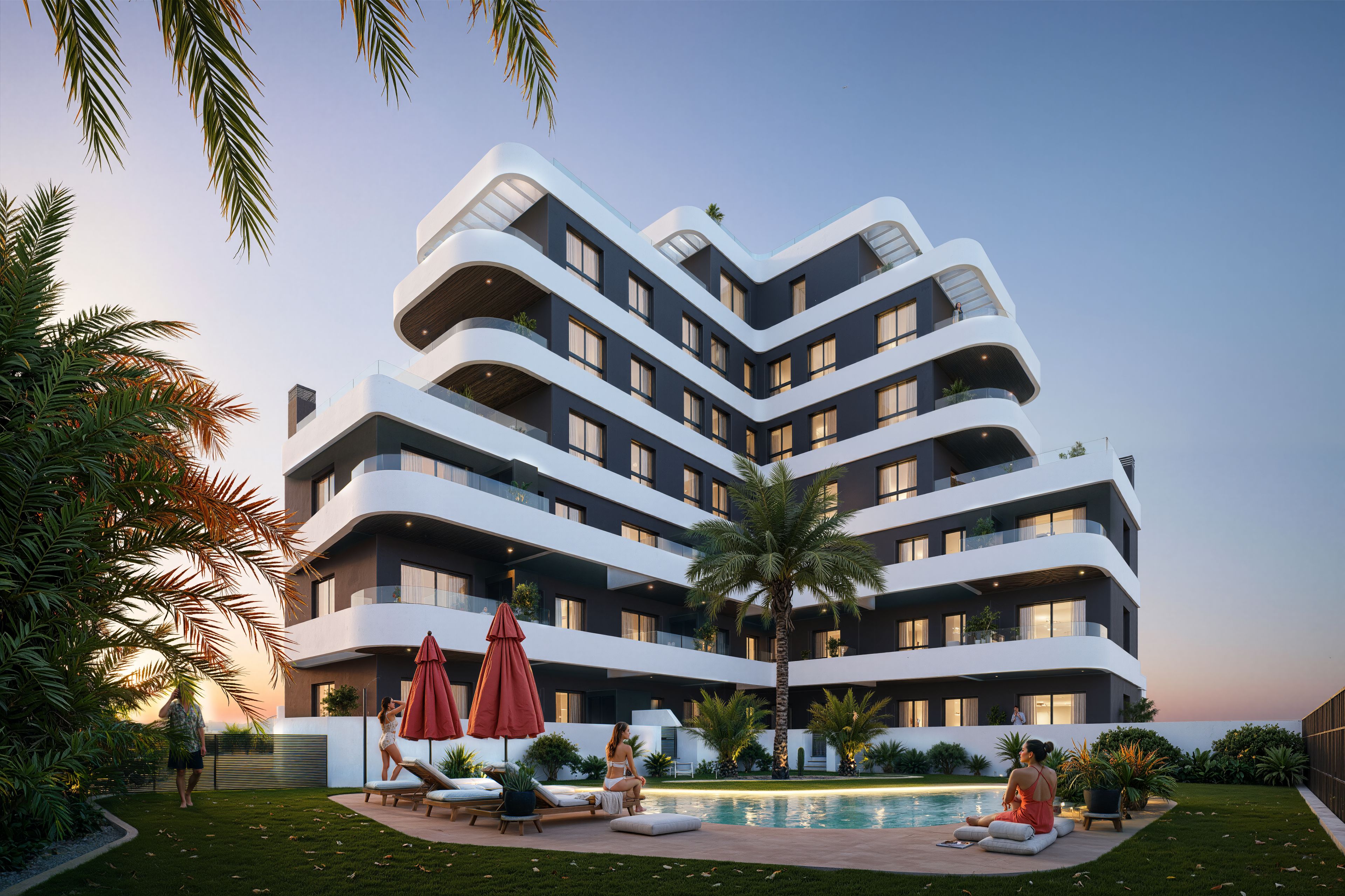 Kitchen in apartment for sale in Guardamar del Segura