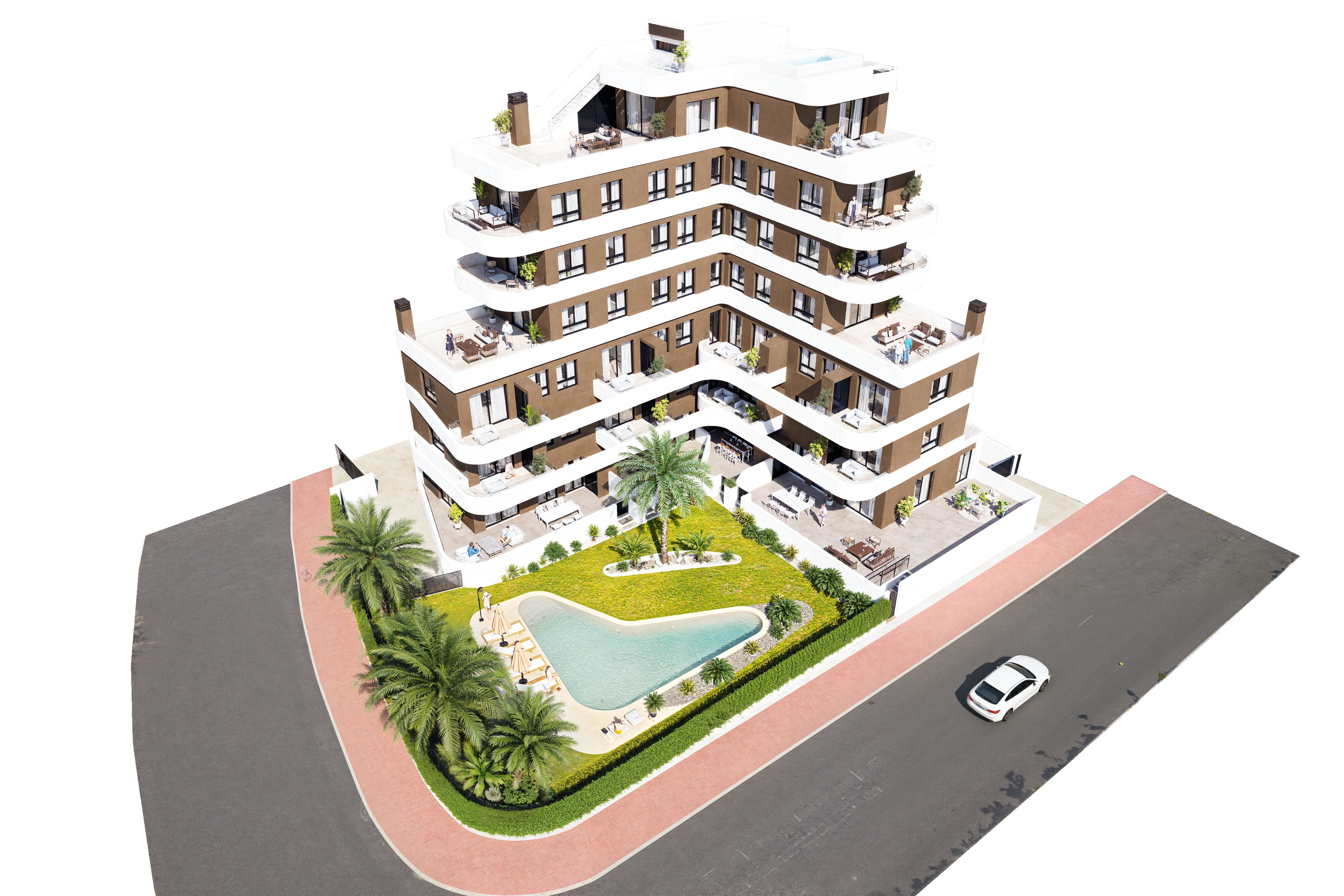 Bathroom in apartment for sale in Guardamar del Segura