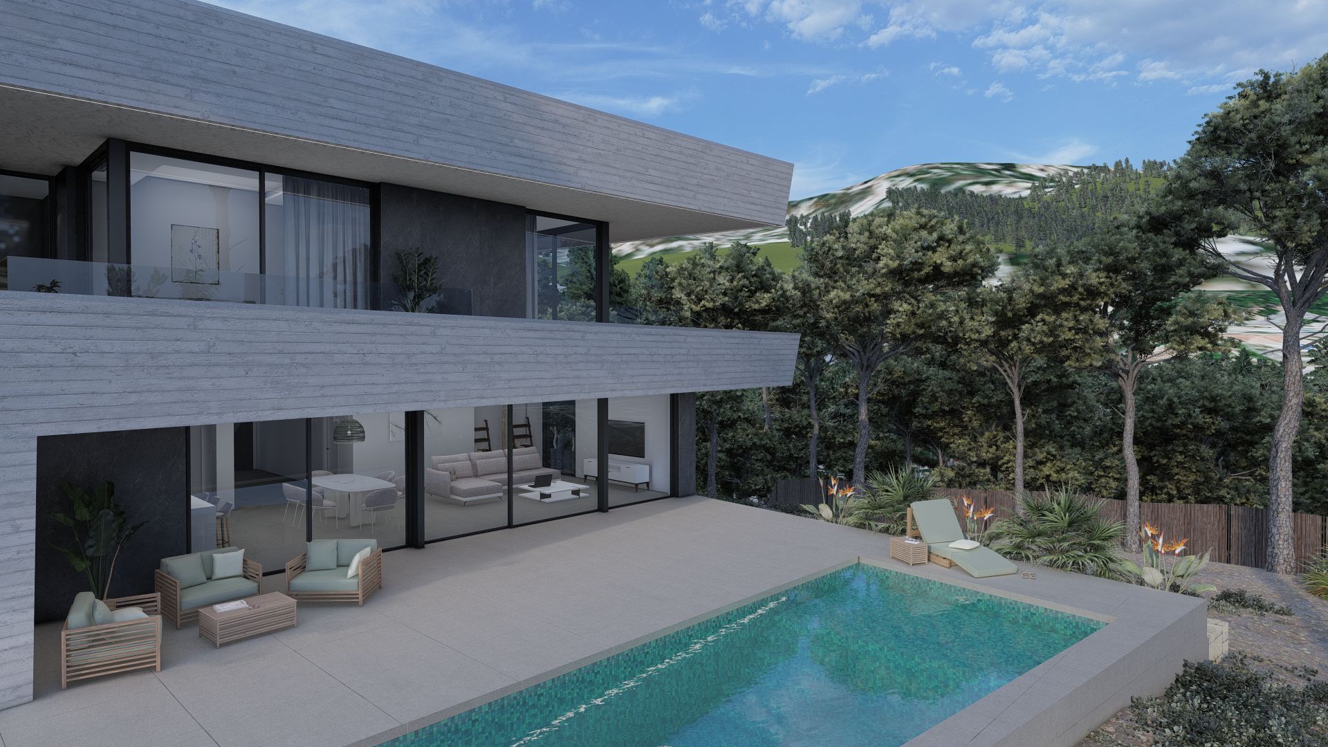 Kitchen in villa for sale in Altea
