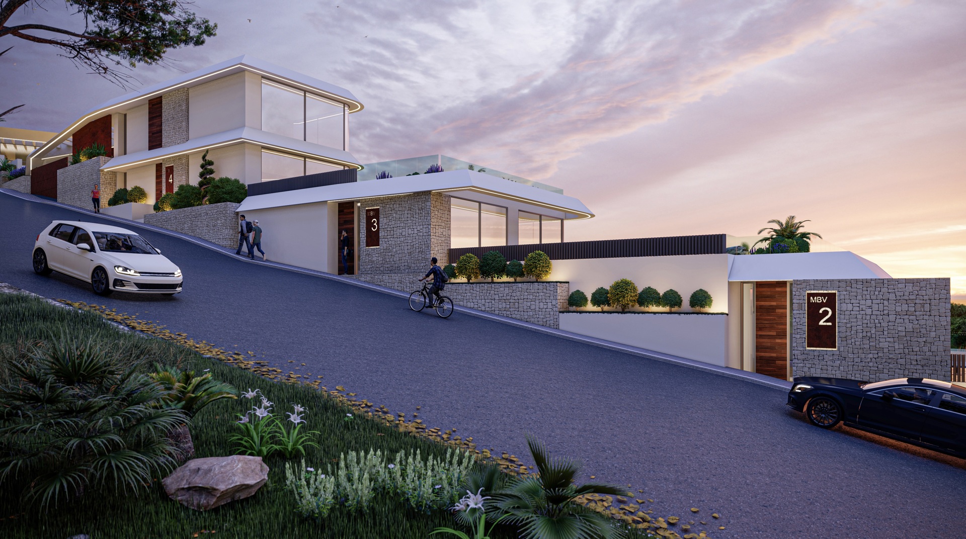 Exterior view in villa for sale in Pueblo Mascarat