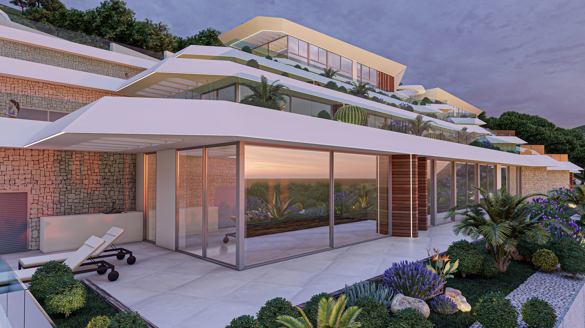 Exterior view in villa for sale in Pueblo Mascarat