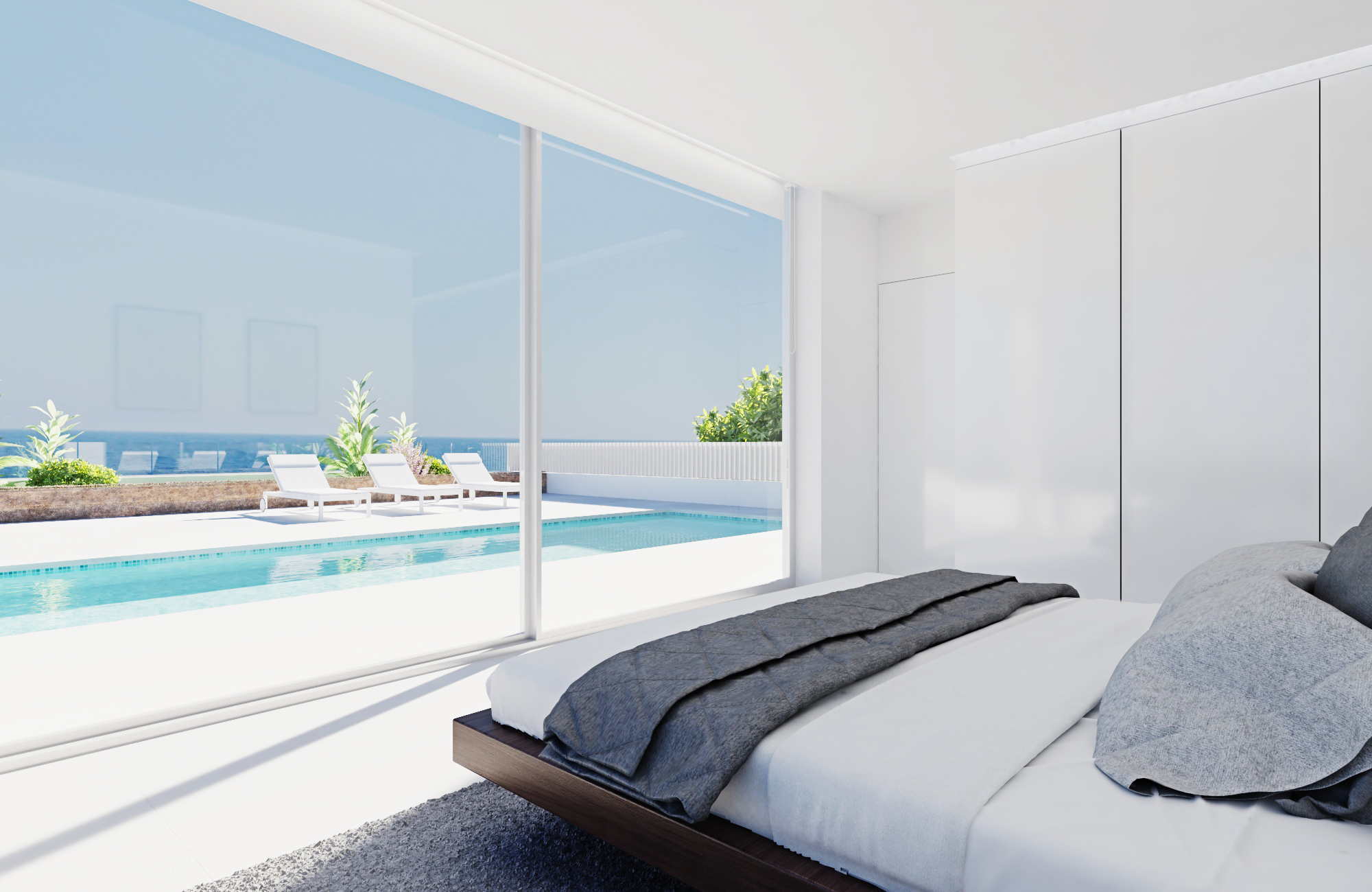 Living room in apartment for sale in Pueblo Mascarat