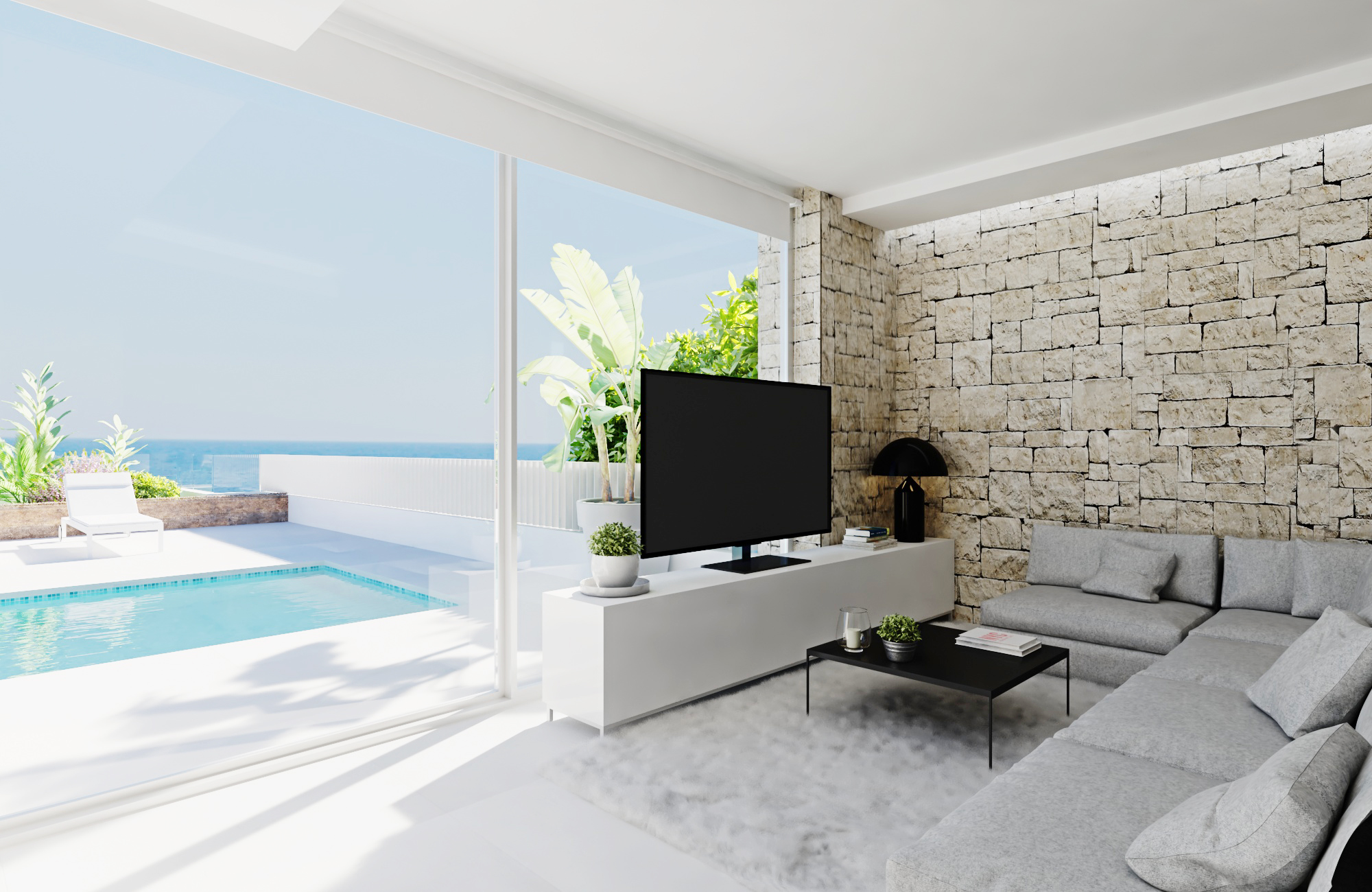 Terrace in apartment for sale in Pueblo Mascarat