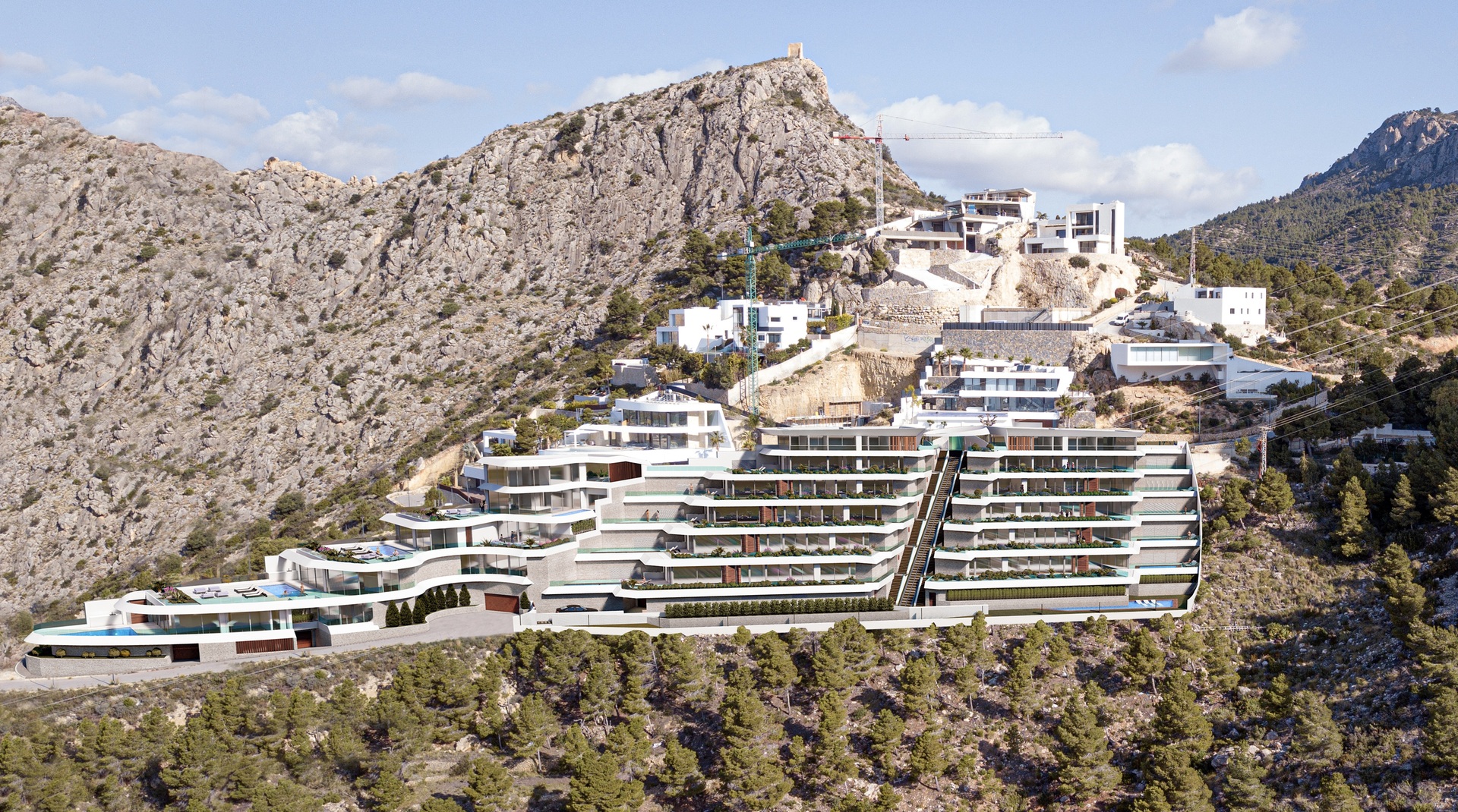 Garden in apartment for sale in Pueblo Mascarat