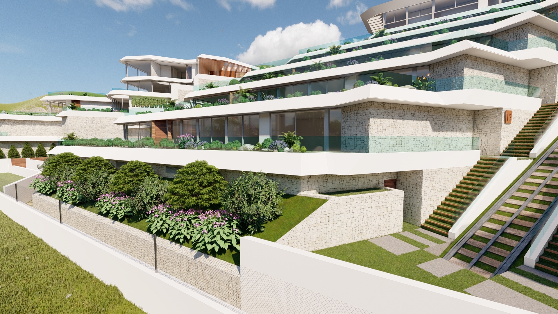Terrace in apartment for sale in Pueblo Mascarat