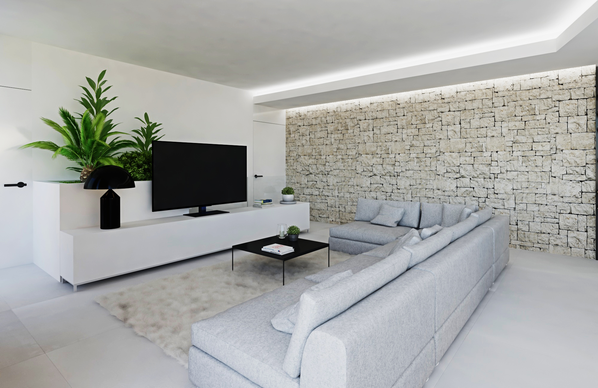 Kitchen in penthouse for sale in Pueblo Mascarat