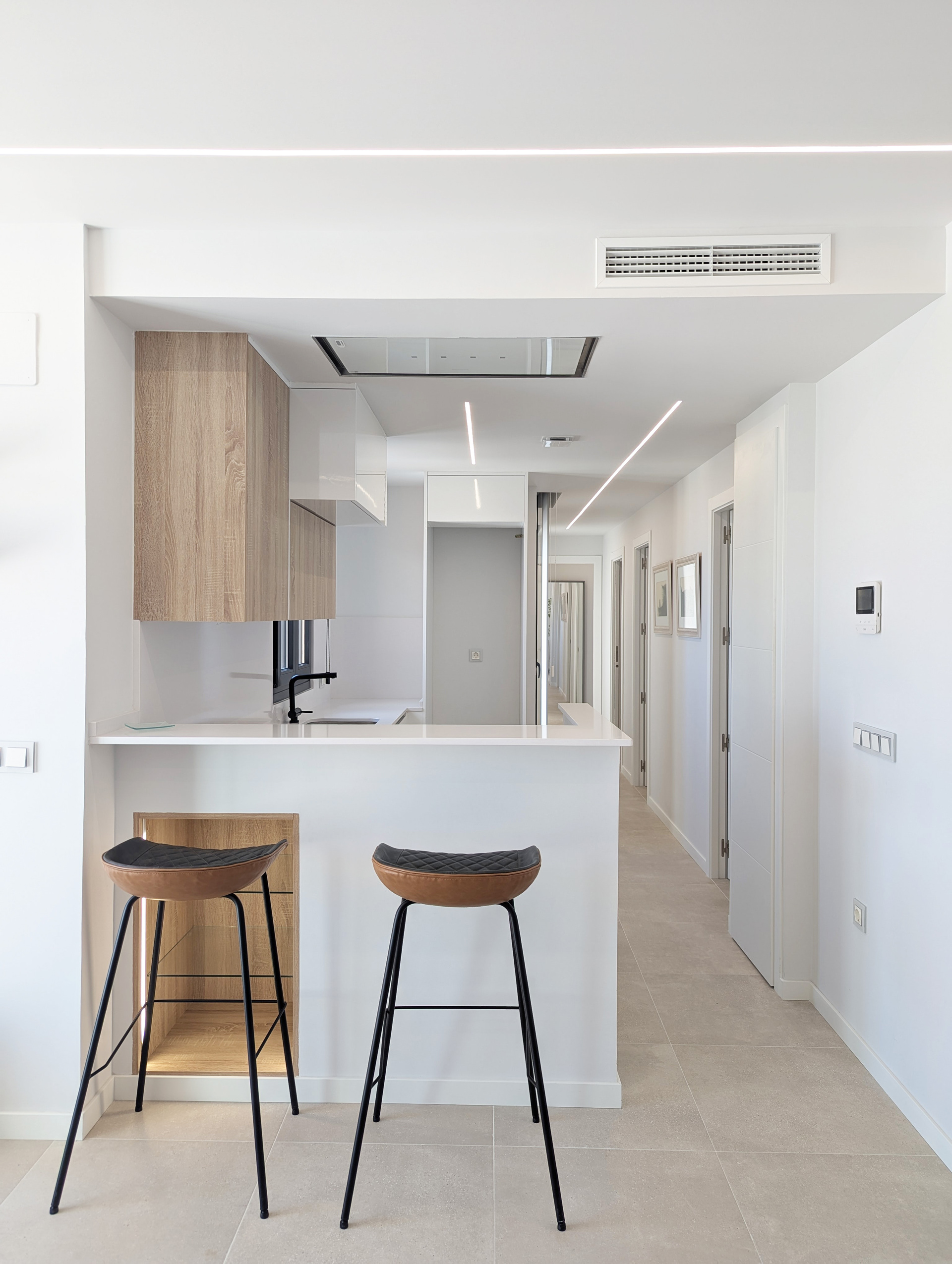 Living room in apartment for sale in Dénia