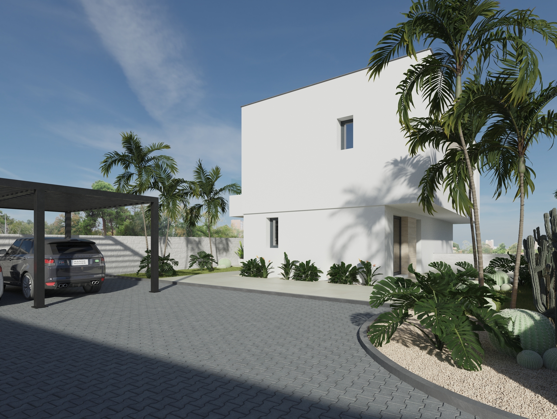Exterior view in villa for sale in Ciudad Quesada