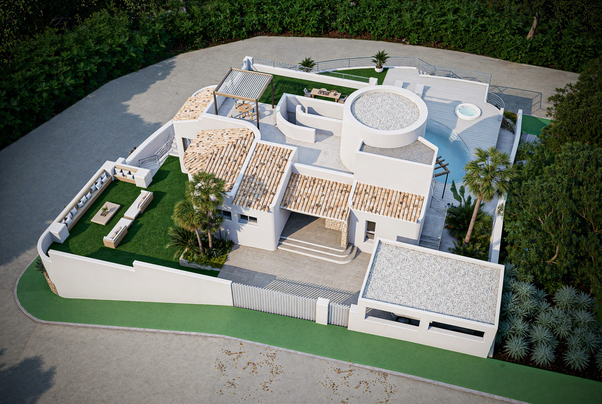 Kitchen in villa for sale in Altea