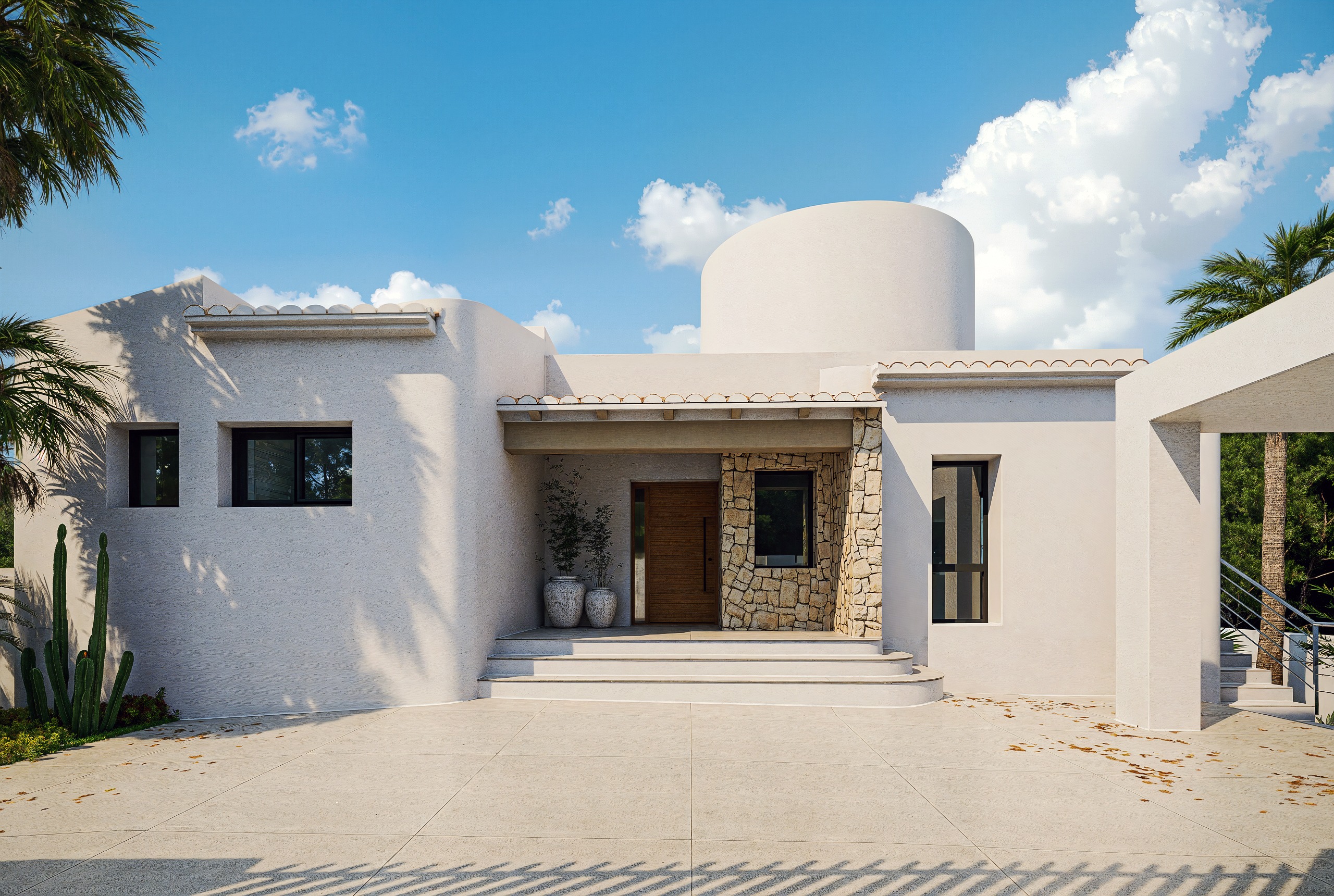 Dining area in villa for sale in Altea
