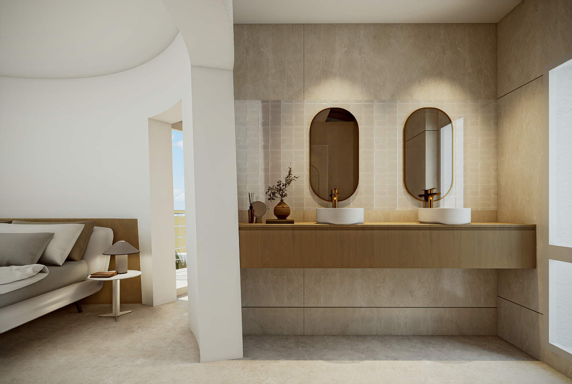 Dining area in villa for sale in Altea
