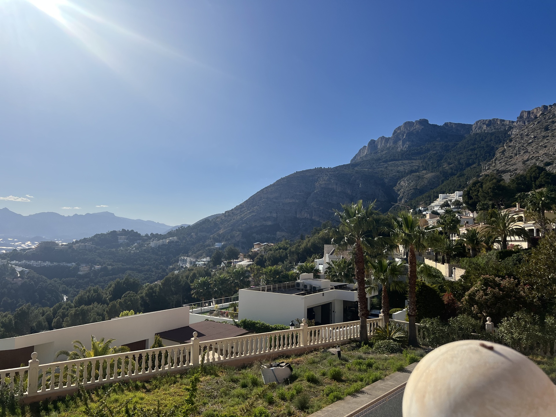 Garden in villa for sale in Altea