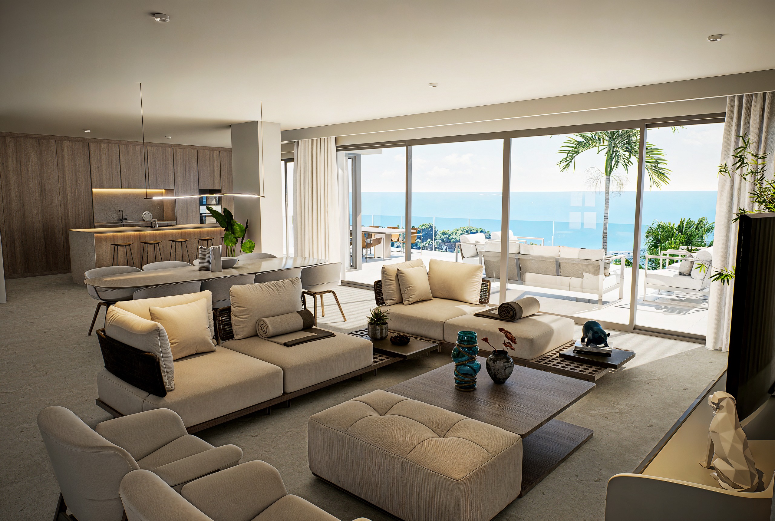 Dining area in villa for sale in Altea