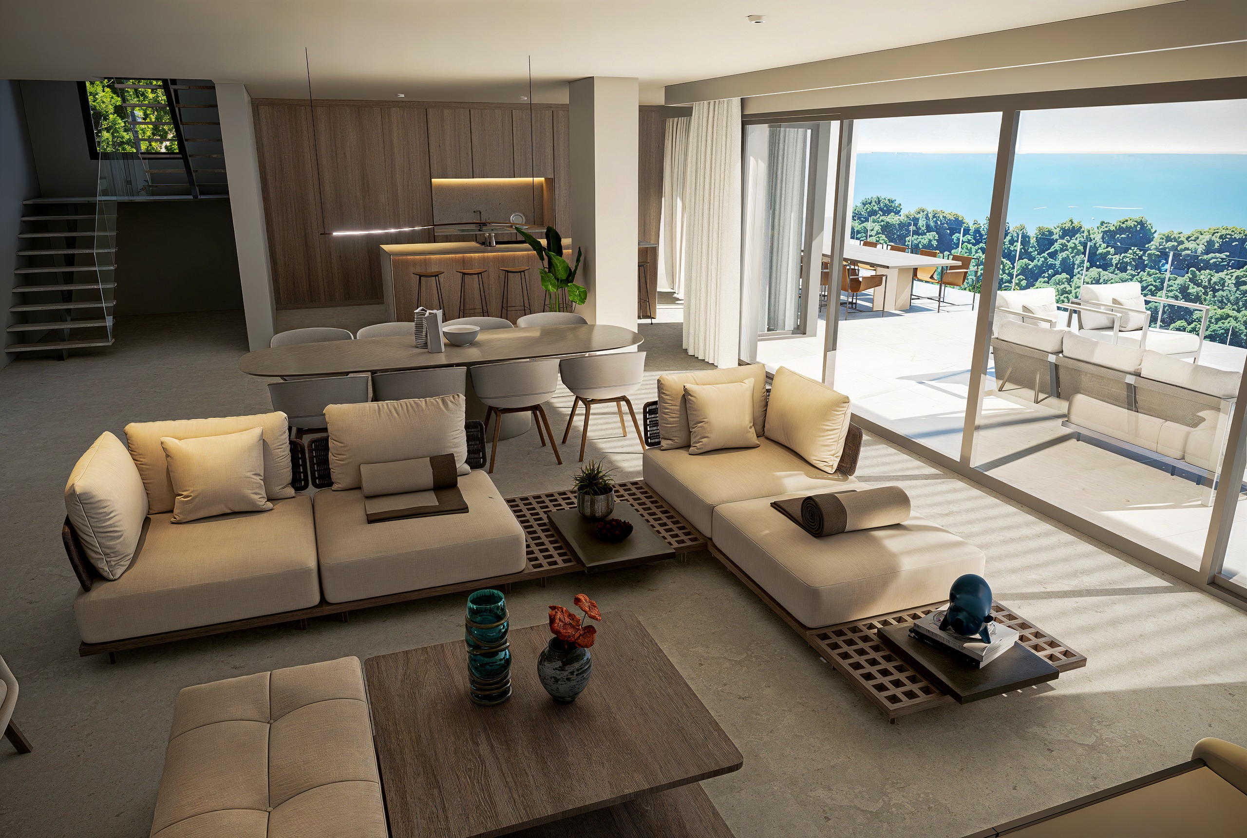 Bedroom in villa for sale in Altea