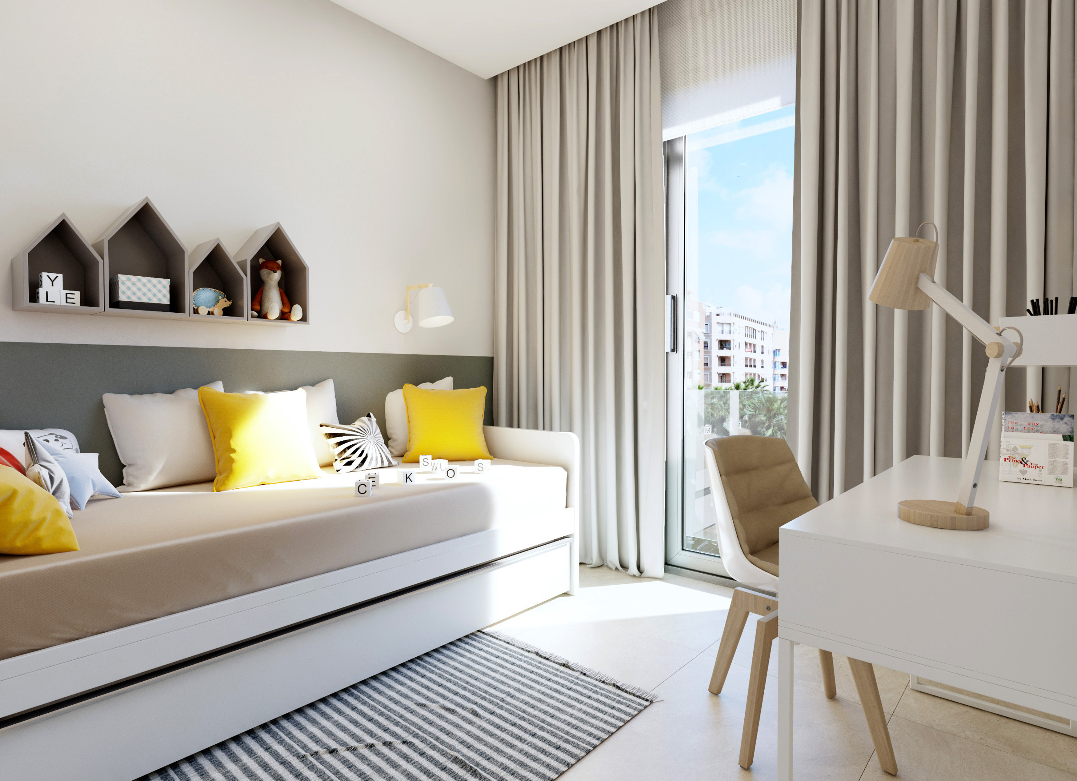 Living room in apartment for sale in Guardamar del Segura