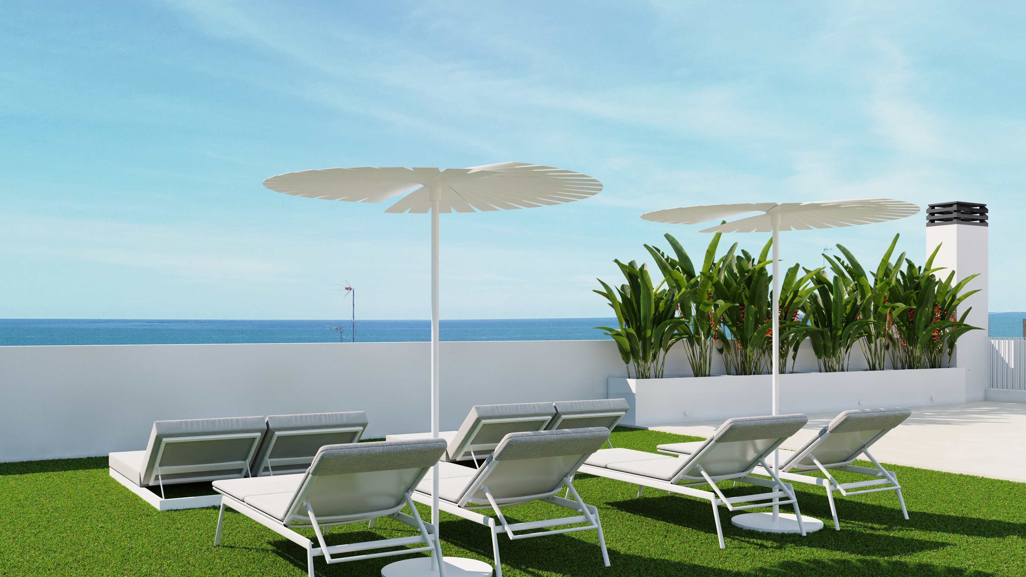 Terrace in apartment for sale in Guardamar del Segura