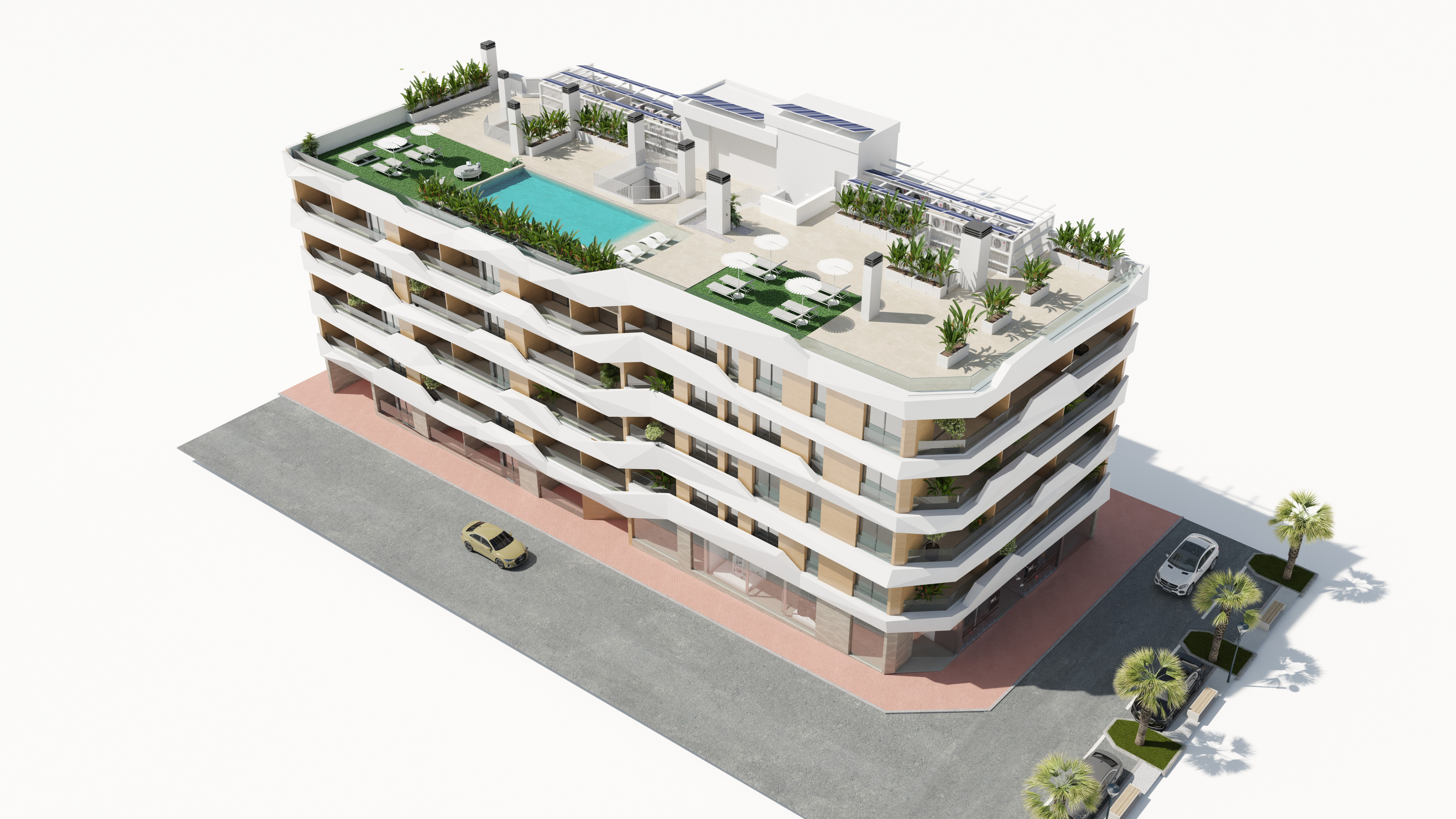 Terrace in apartment for sale in Guardamar del Segura
