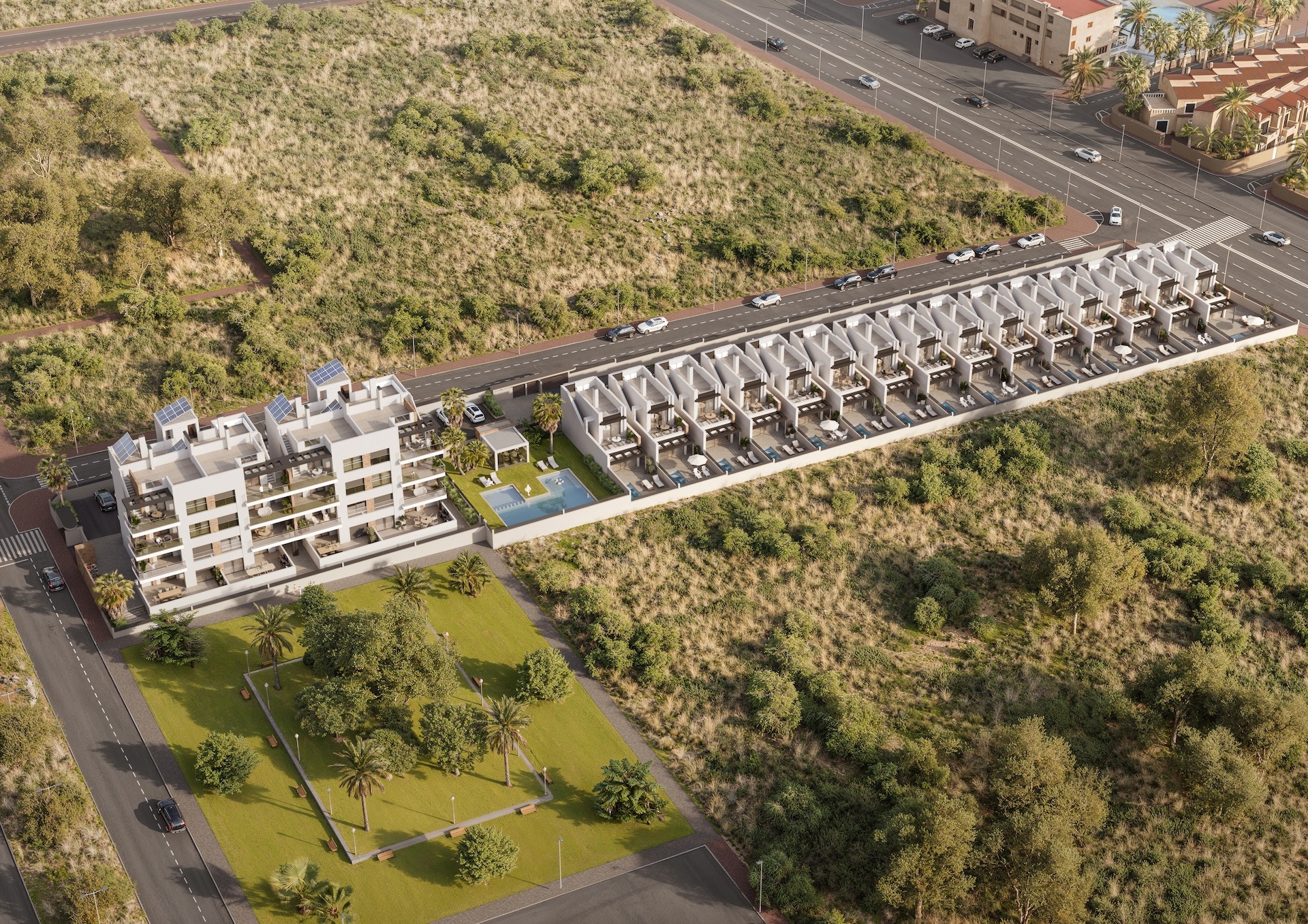 Exterior view in penthouse for sale in Torrevieja