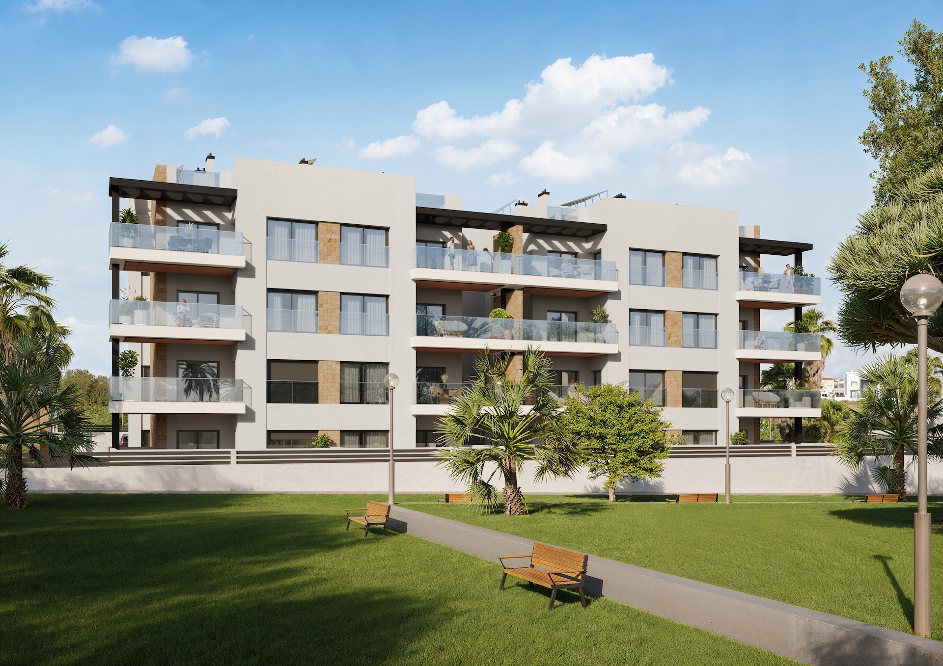 Kitchen in penthouse for sale in Torrevieja