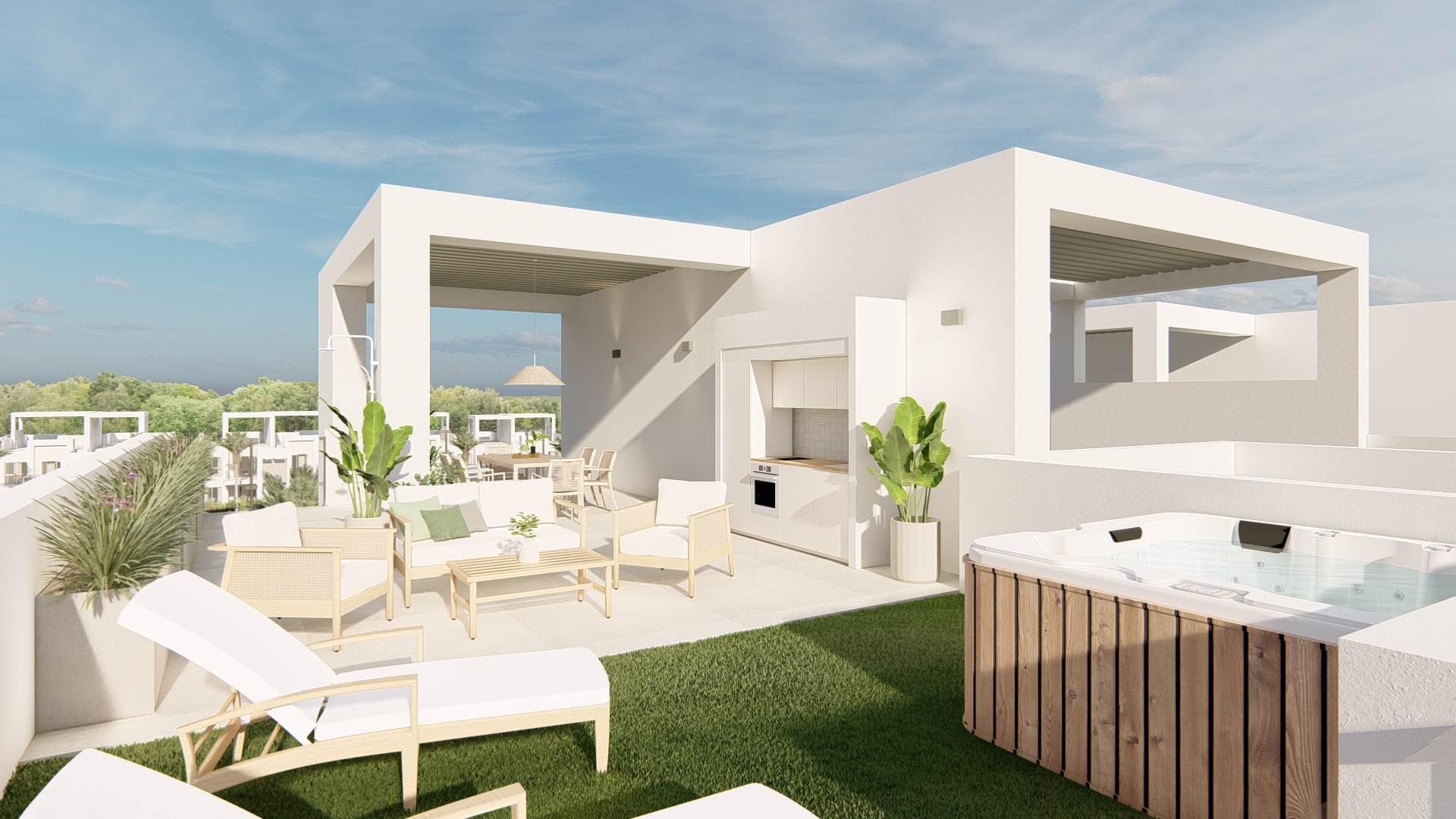 Dining area in high_bungalow for sale in Ciudad Quesada