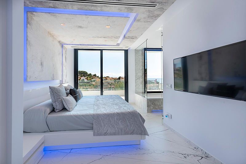 Exterior view in villa for sale in Calpe