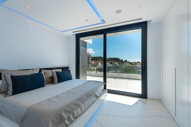 Living room in villa for sale in Calpe