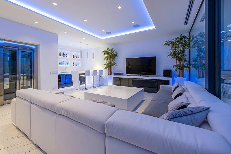 Dining area in villa for sale in Calpe