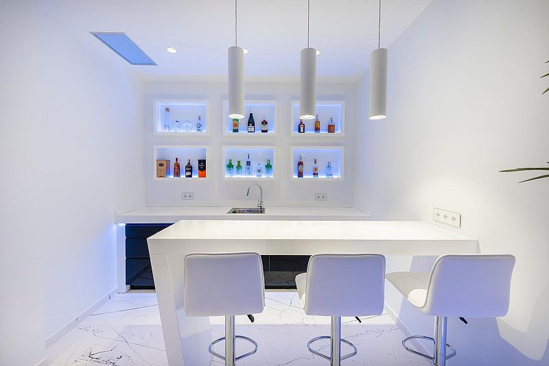 Terrace in villa for sale in Calpe