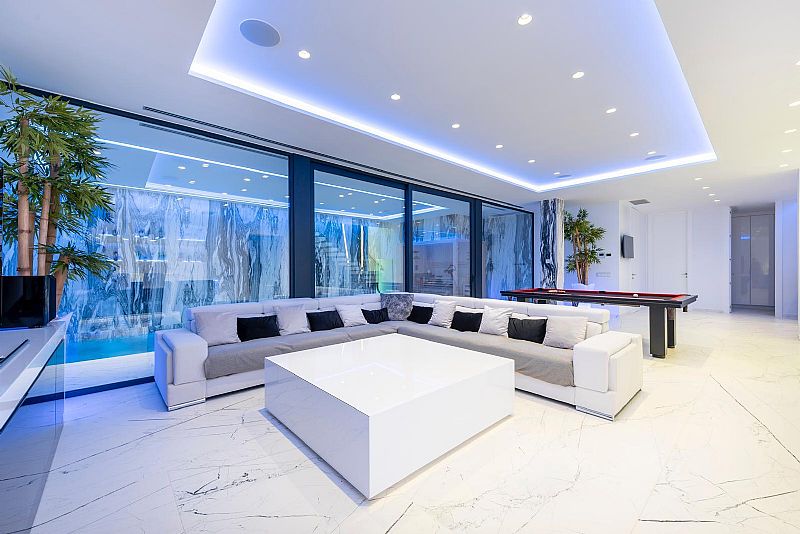 Dining area in villa for sale in Calpe