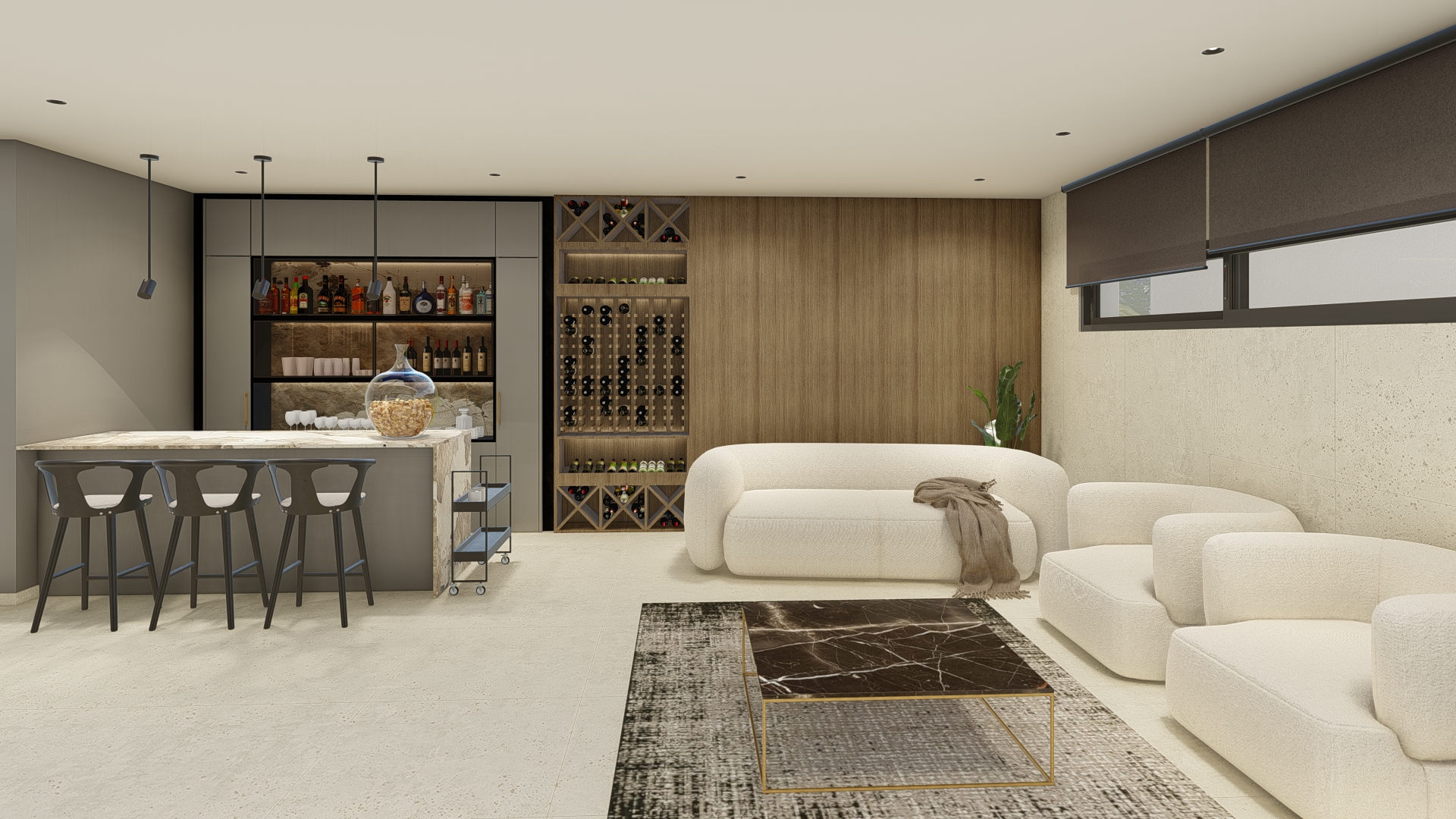 Dining area in villa for sale in Polop