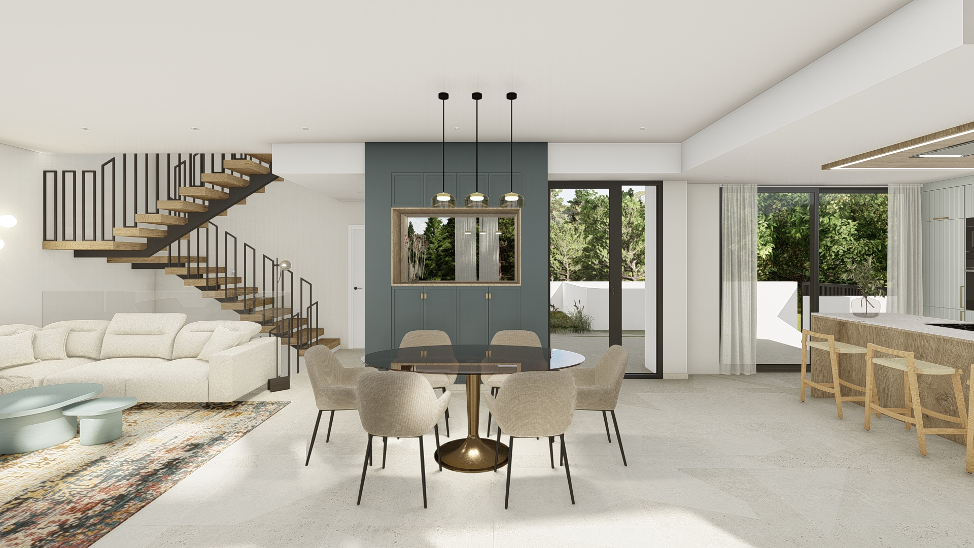 Located in the charming municipality of Polop, this residential complex offers 19 independent homes