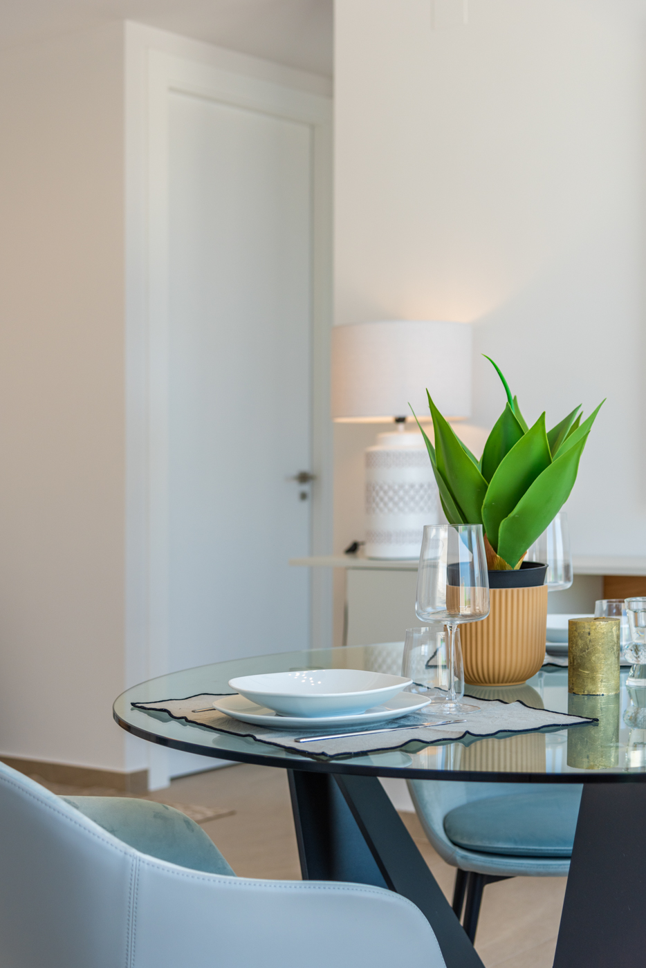 Dining area in villa for sale in Dehesa de Campoamor