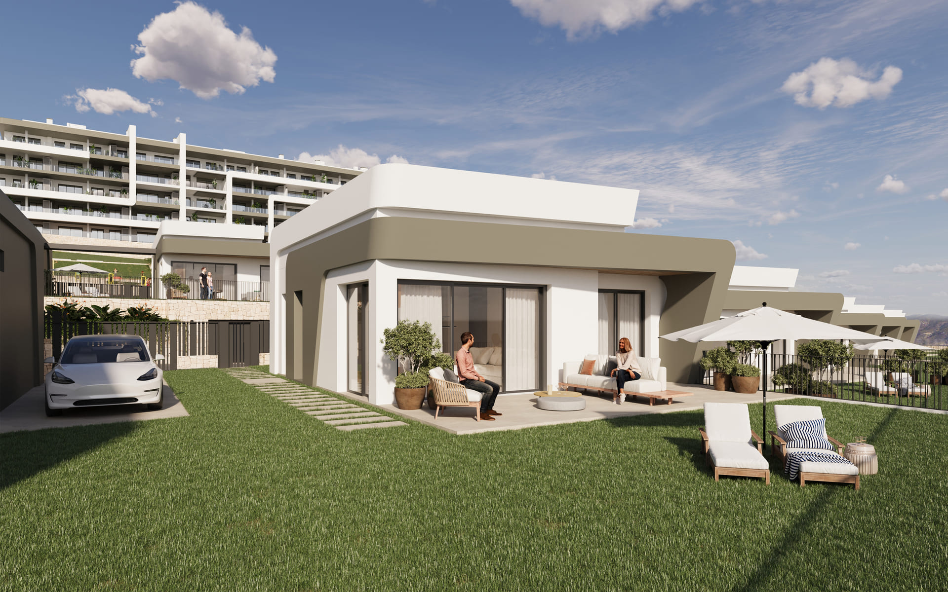 Pool area in ground_floor for sale in Mutxamel