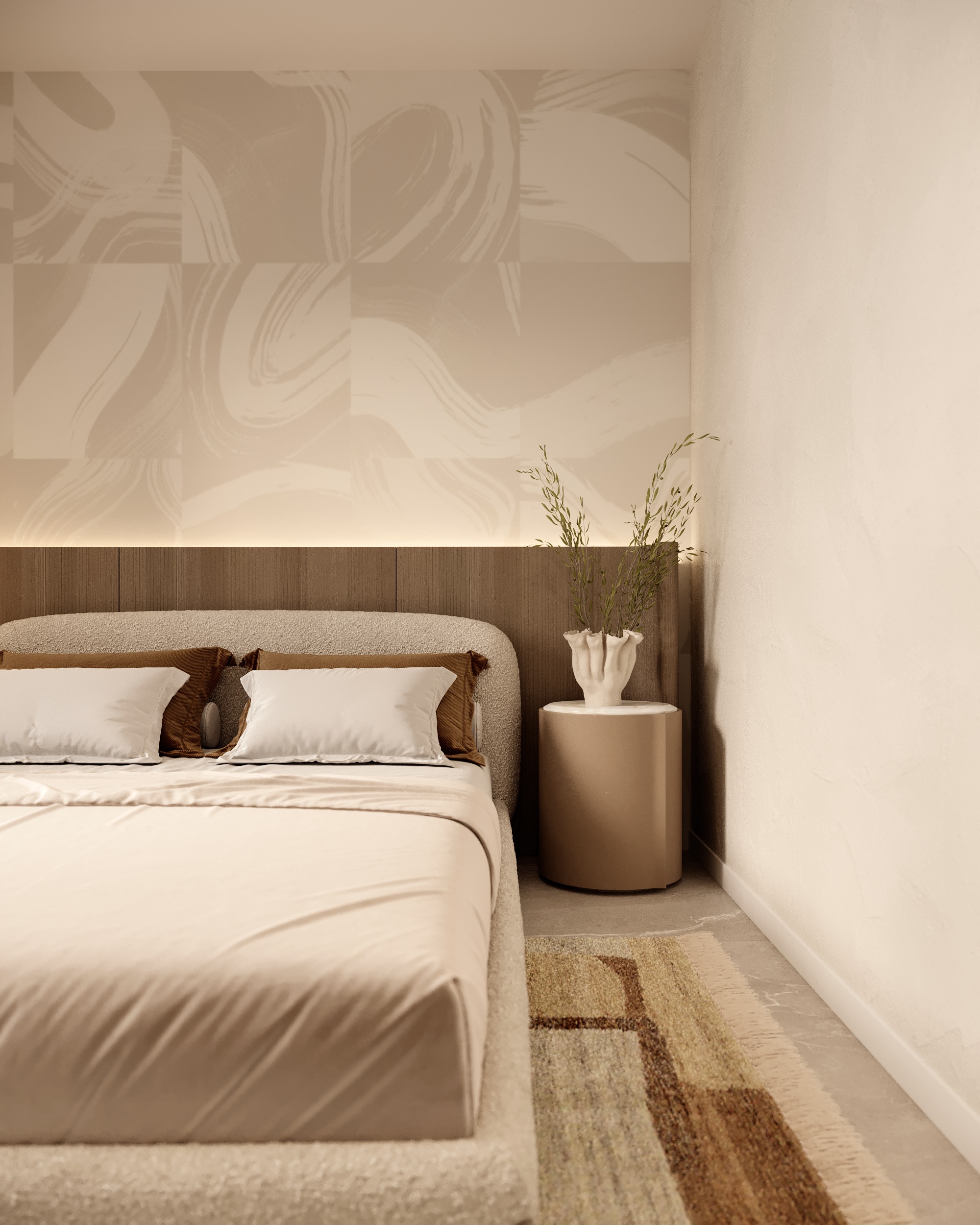 Dining area in penthouse for sale in Finestrat