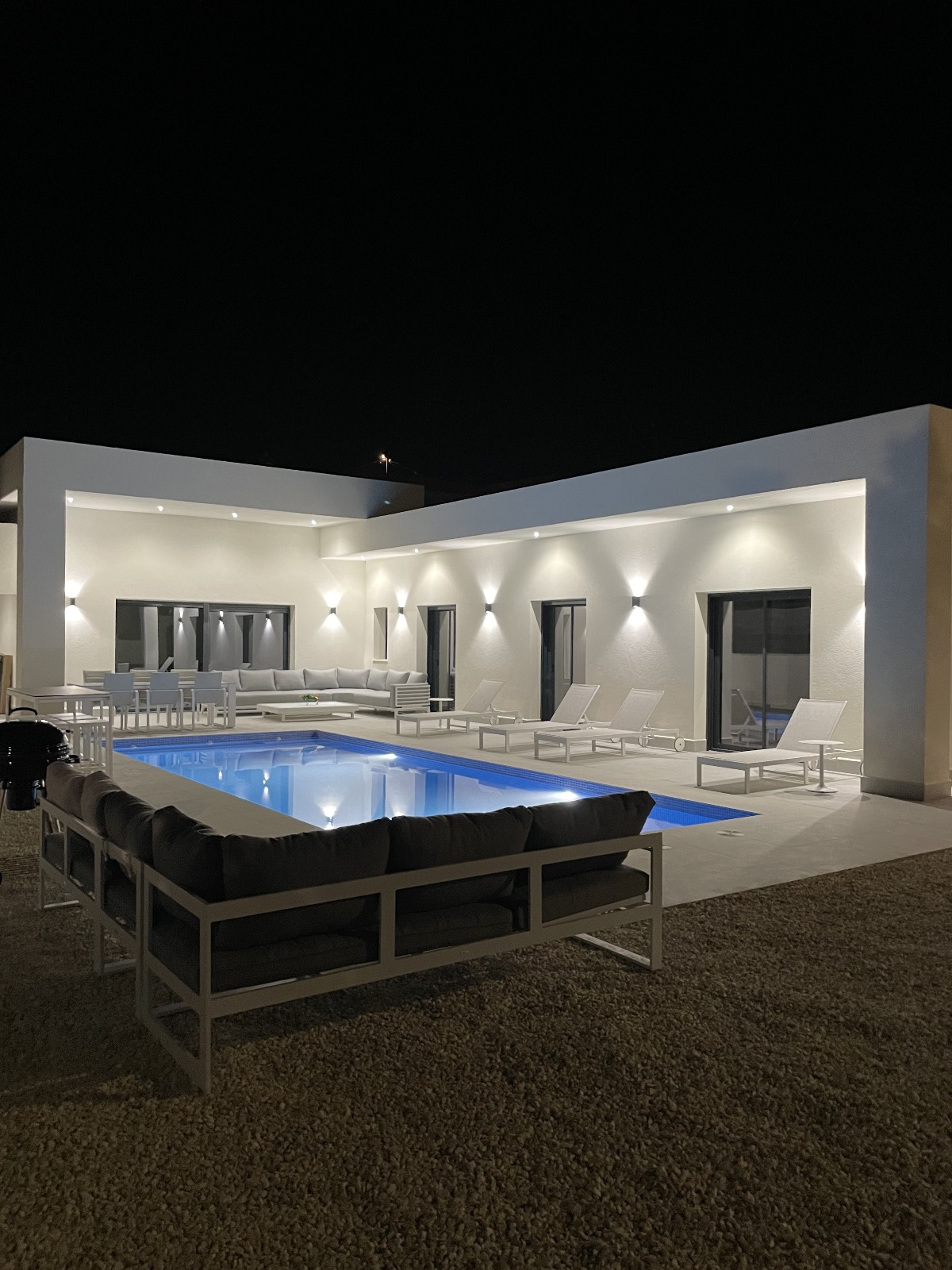 Master bedroom in villa for sale in la Romana