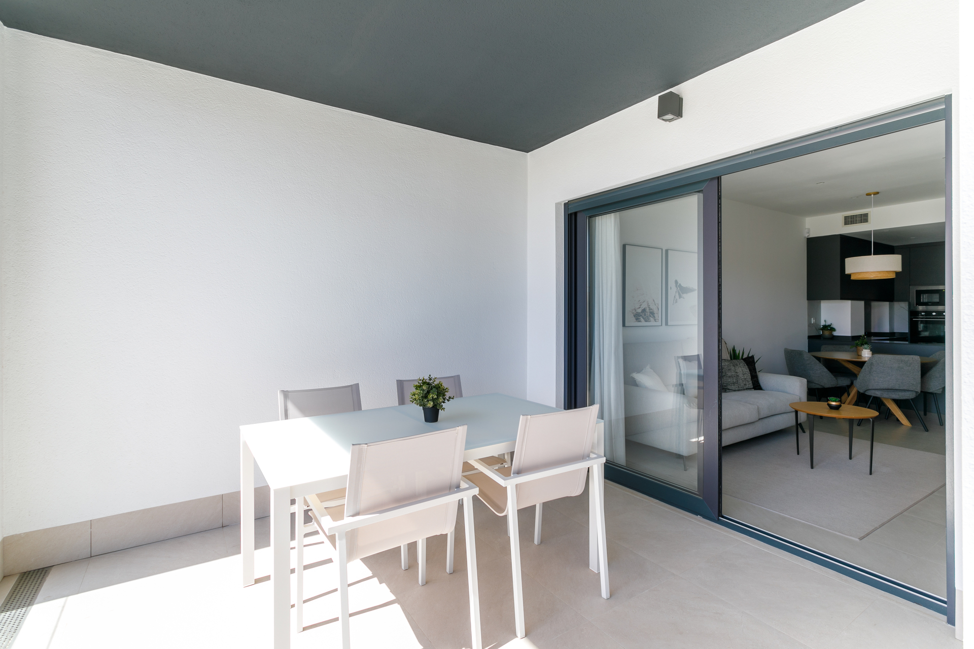 Garden in apartment for sale in Torrevieja
