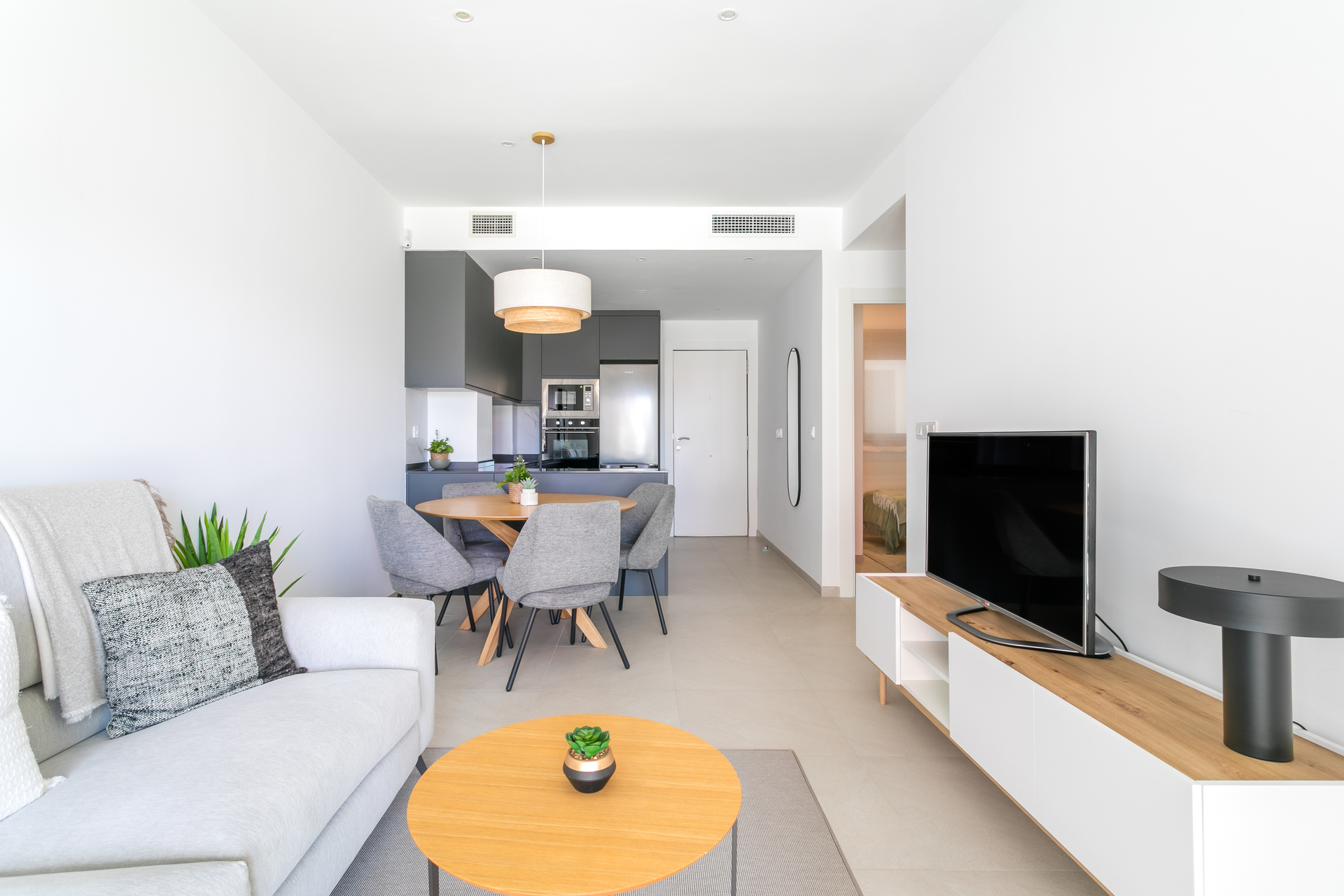 Living room in penthouse for sale in Torrevieja