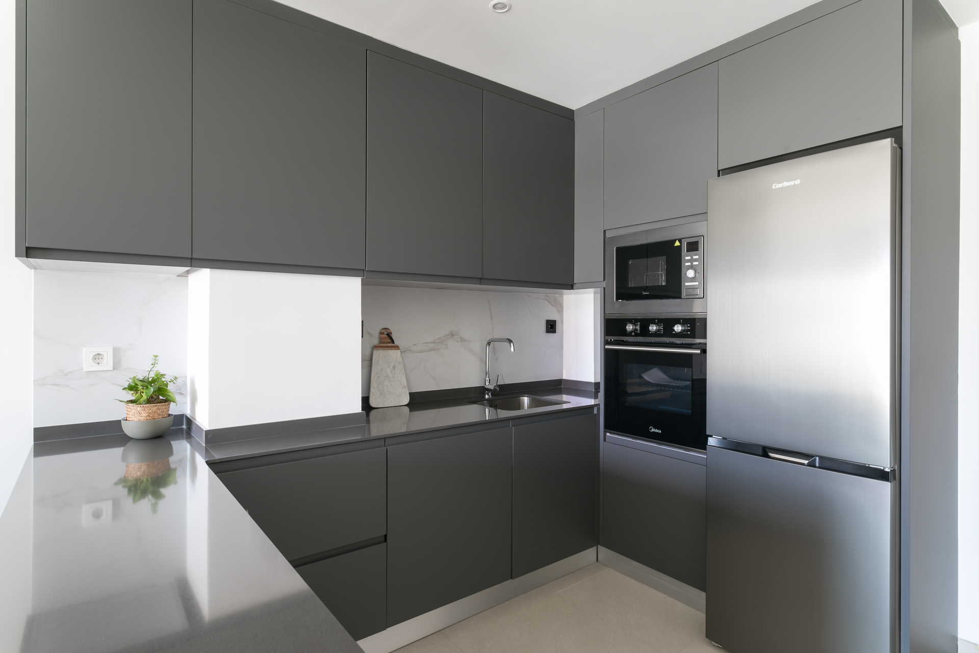 Garden in penthouse for sale in Torrevieja