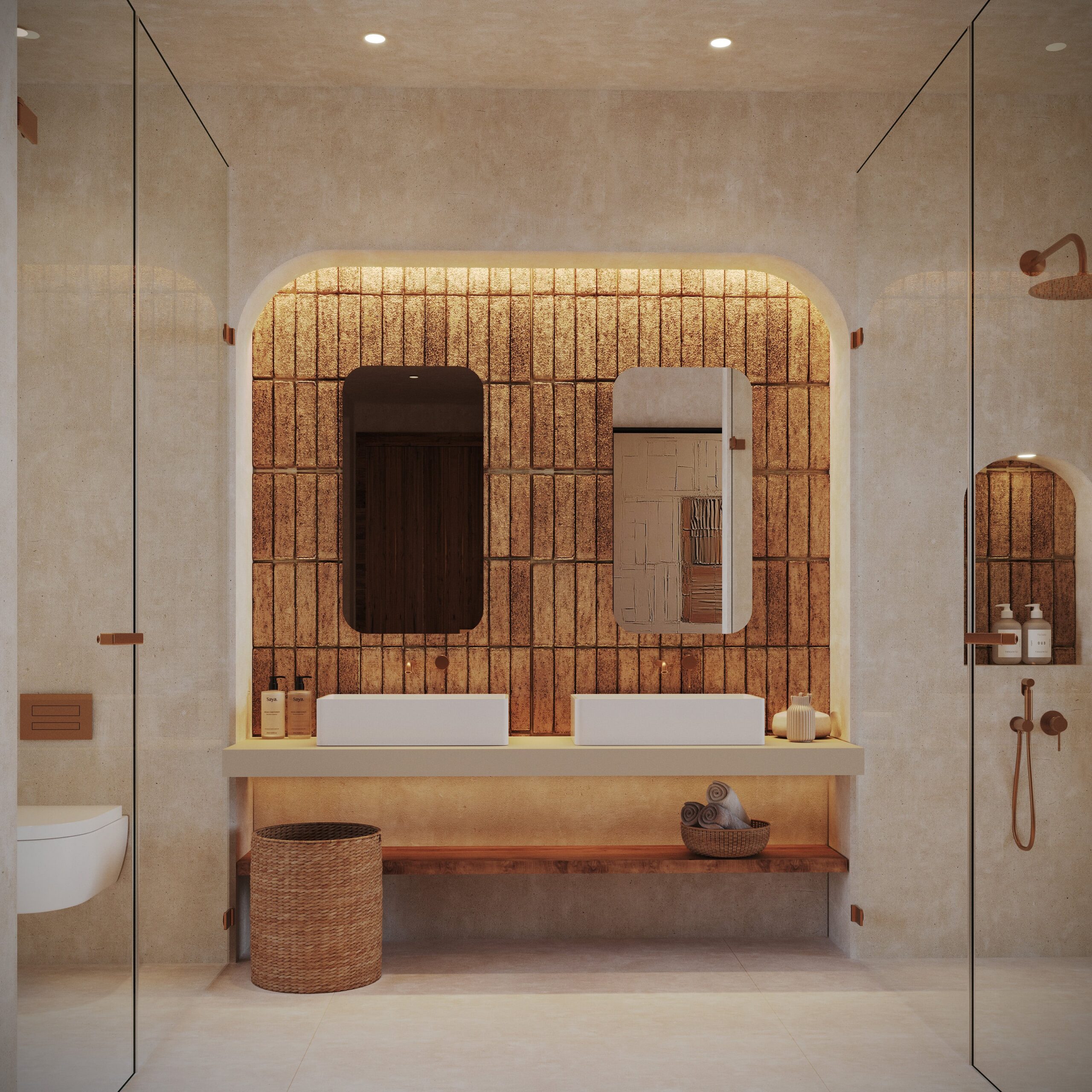 Bathroom in villa for sale in Jávea