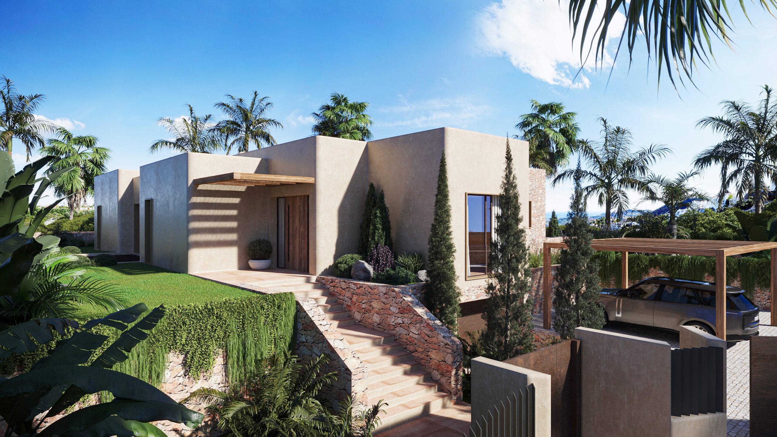 Bedroom in villa for sale in Jávea