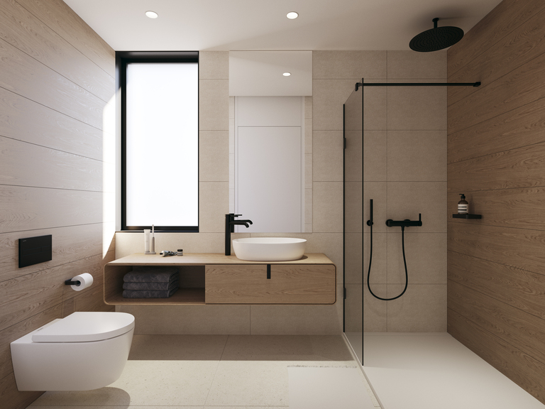 Bathroom in villa for sale in Finestrat