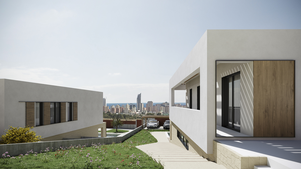 Garden in villa for sale in Finestrat