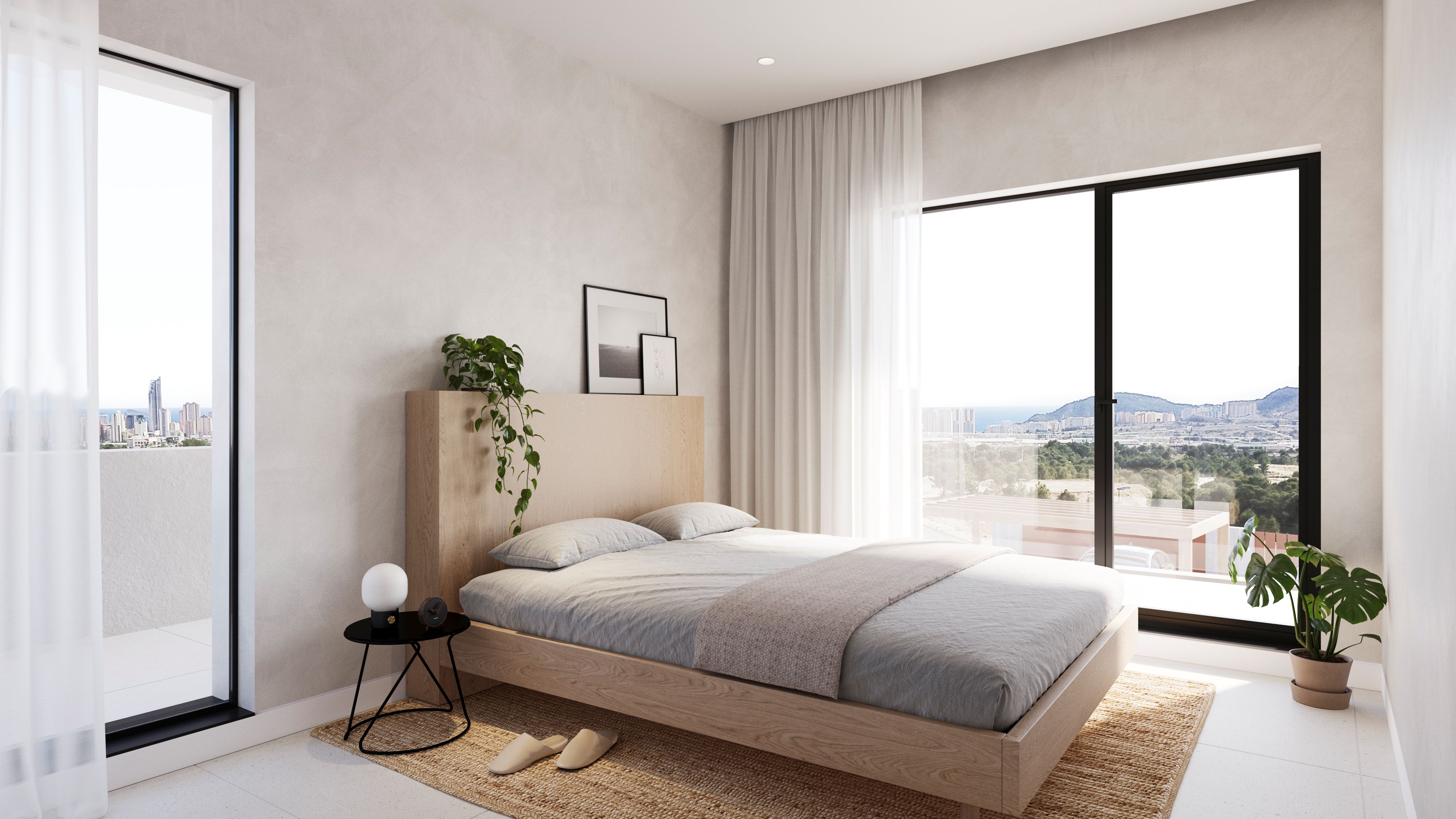 Exterior view in villa for sale in Finestrat