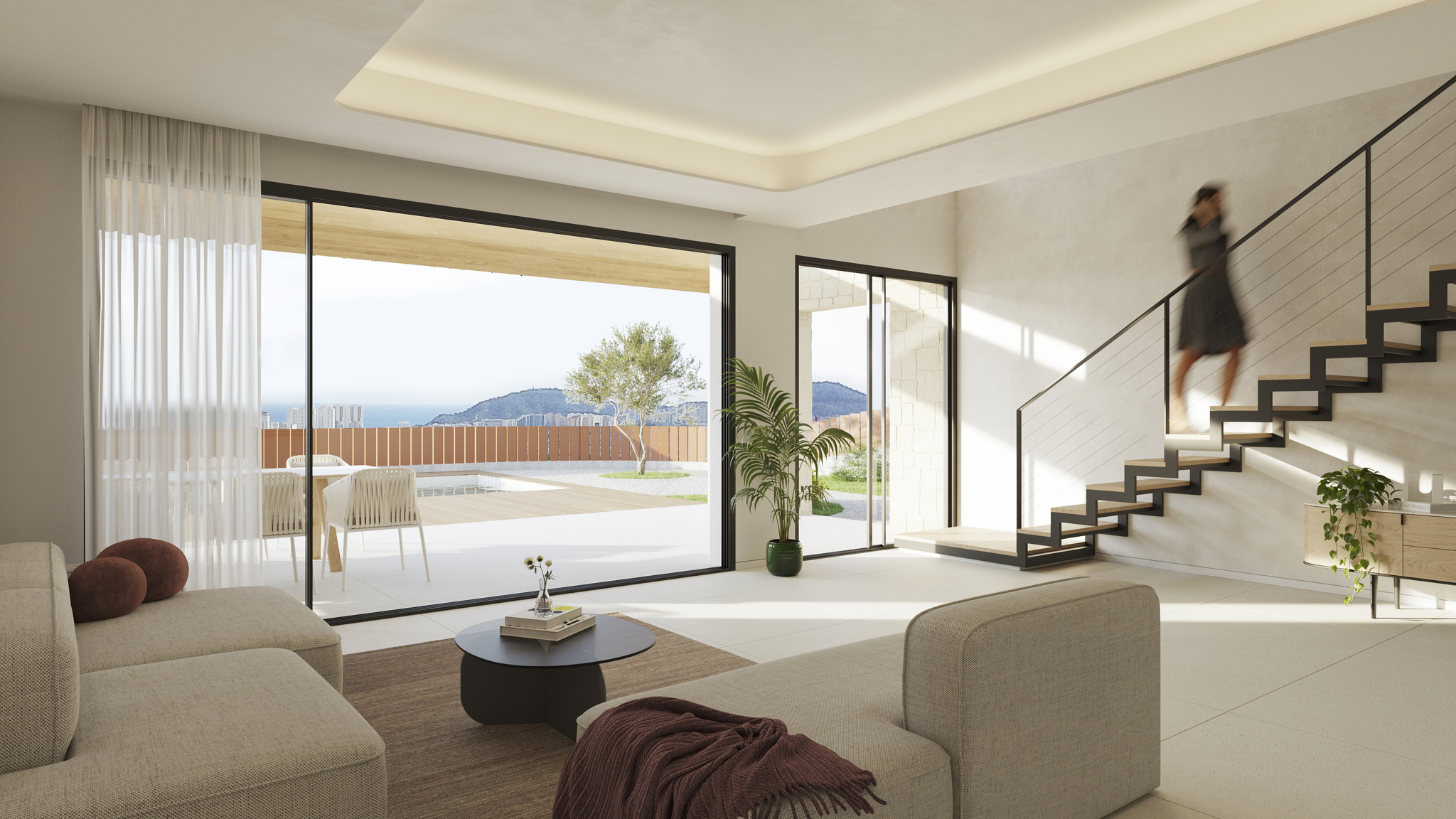 Dining area in villa for sale in Finestrat