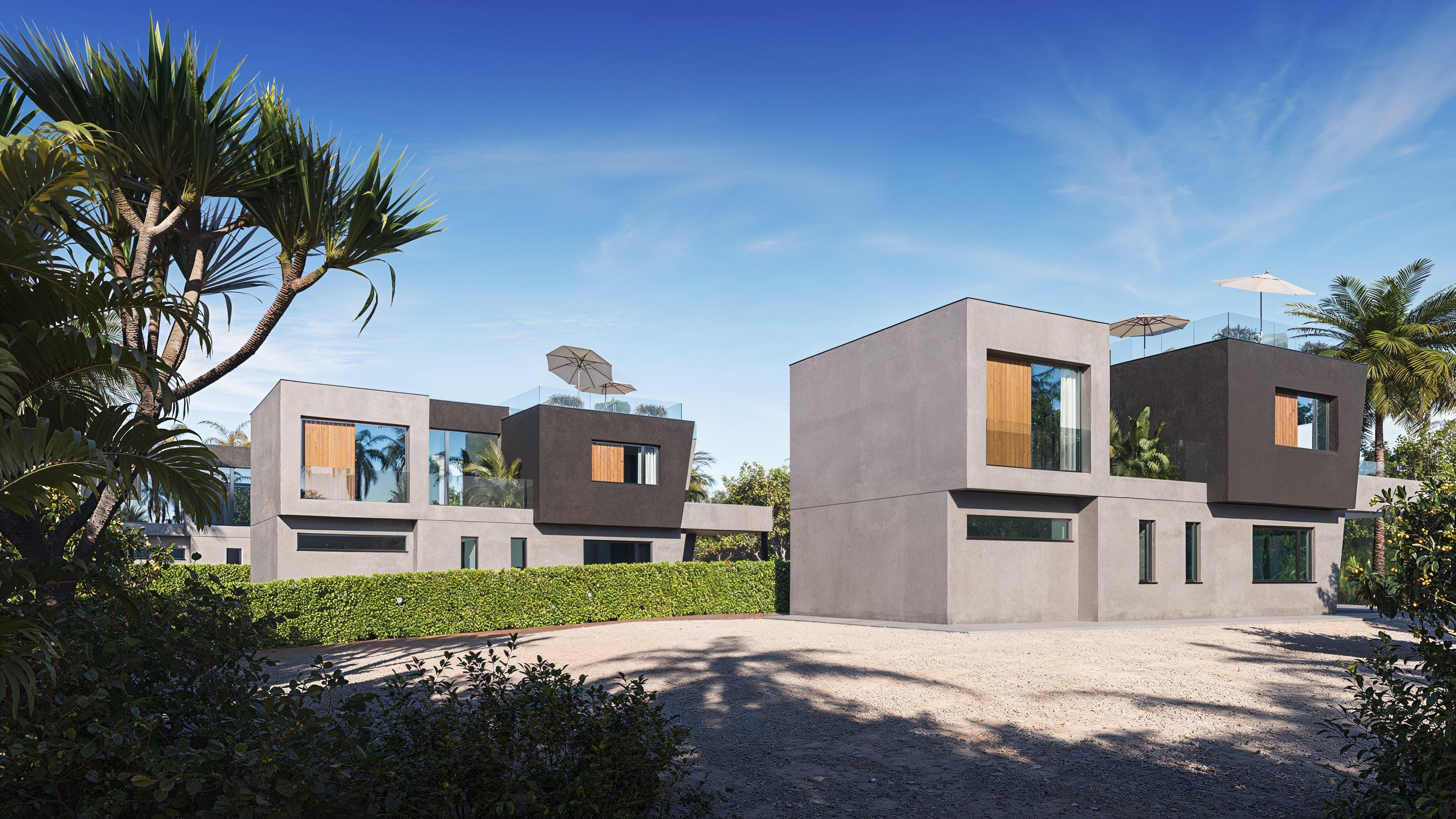 Exterior view in villa for sale in Calpe