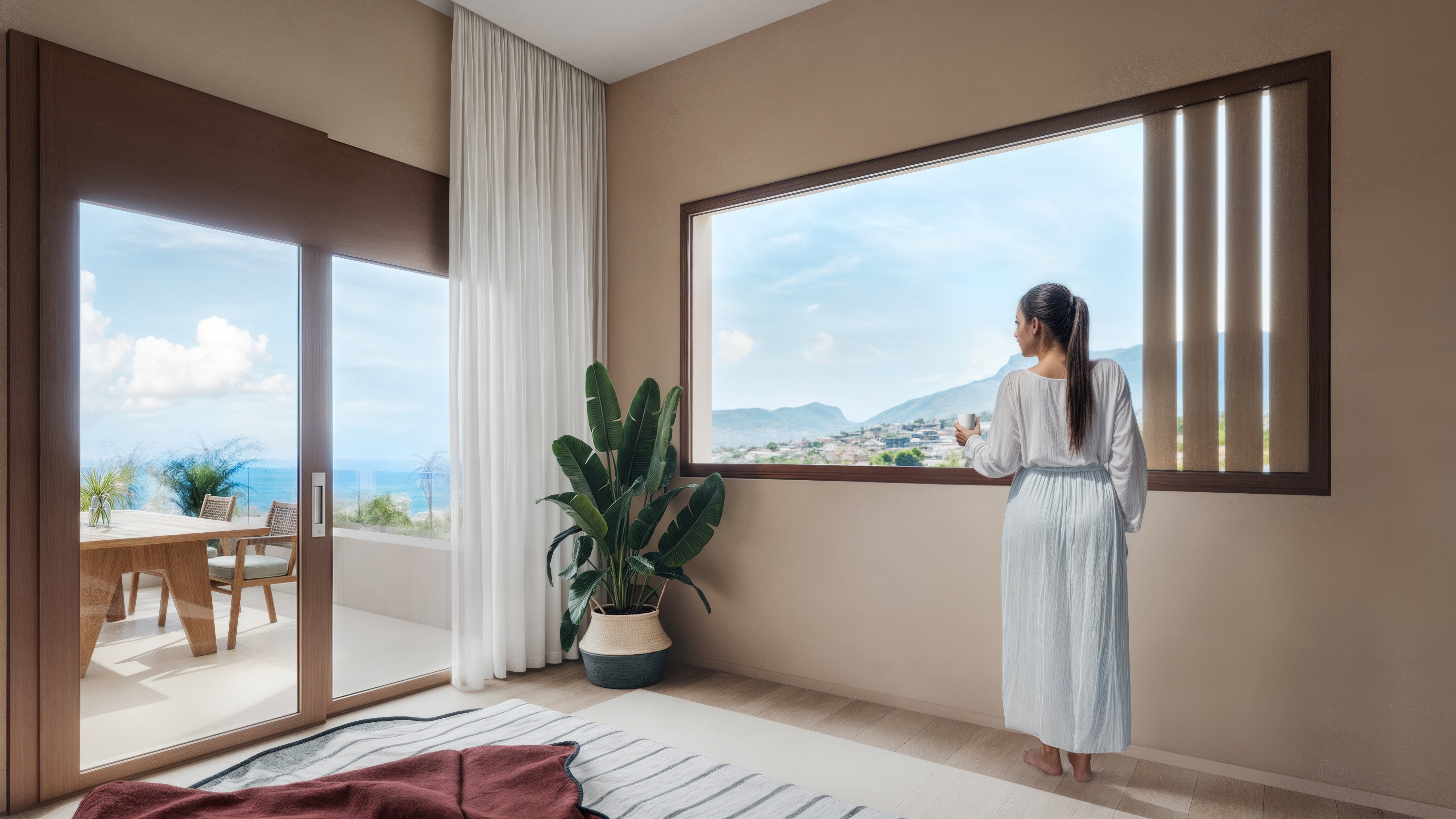 Garden in villa for sale in Calpe
