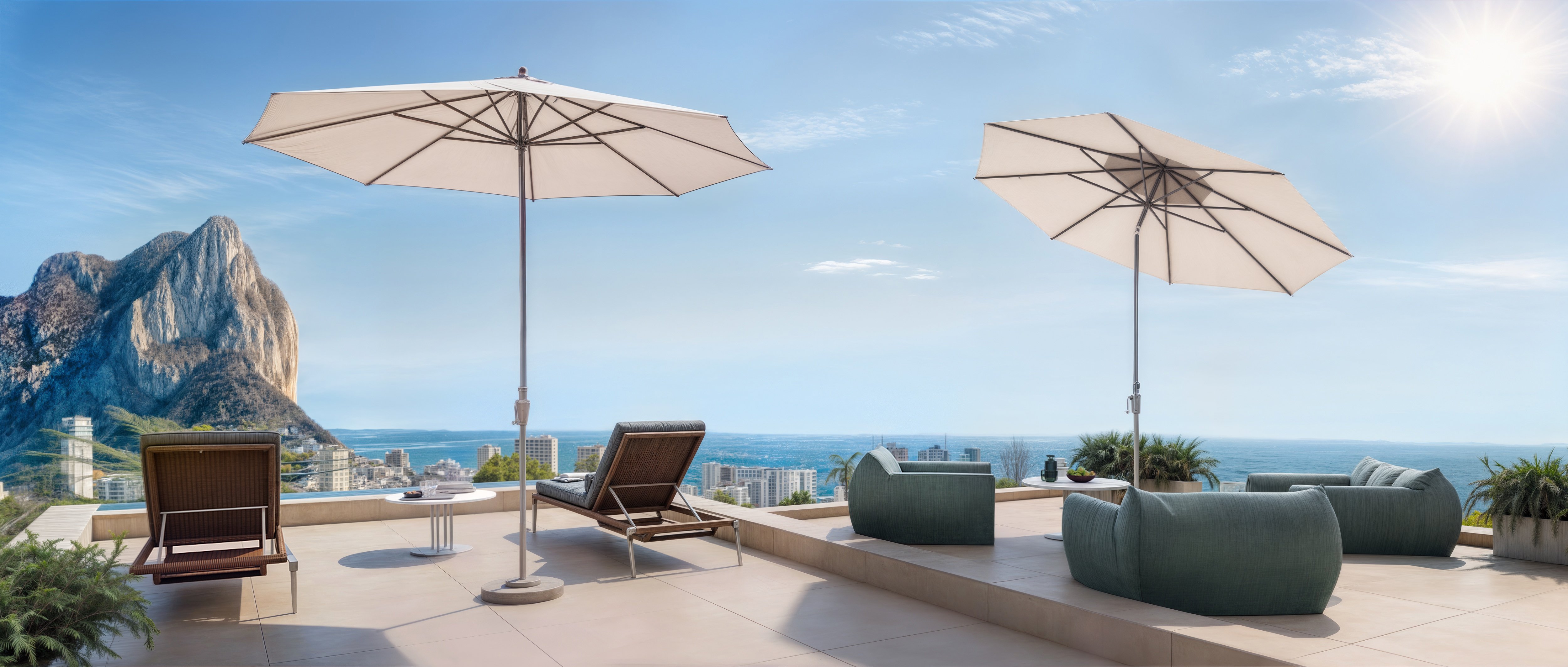 Dining area in villa for sale in Calpe